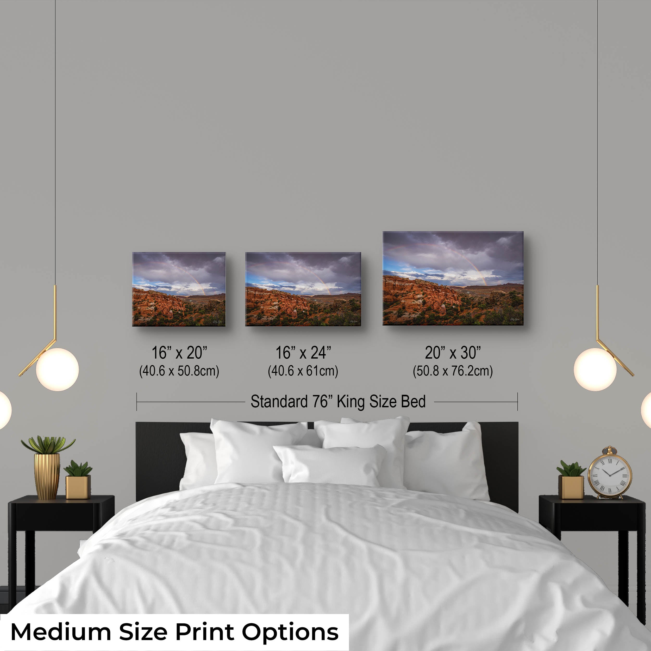 Arches National Park Print - “Rainbow Majesty In The Desert"