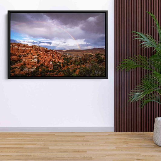 “Rainbow Majesty In The Desert" - Arches National Park  Fine Art Print