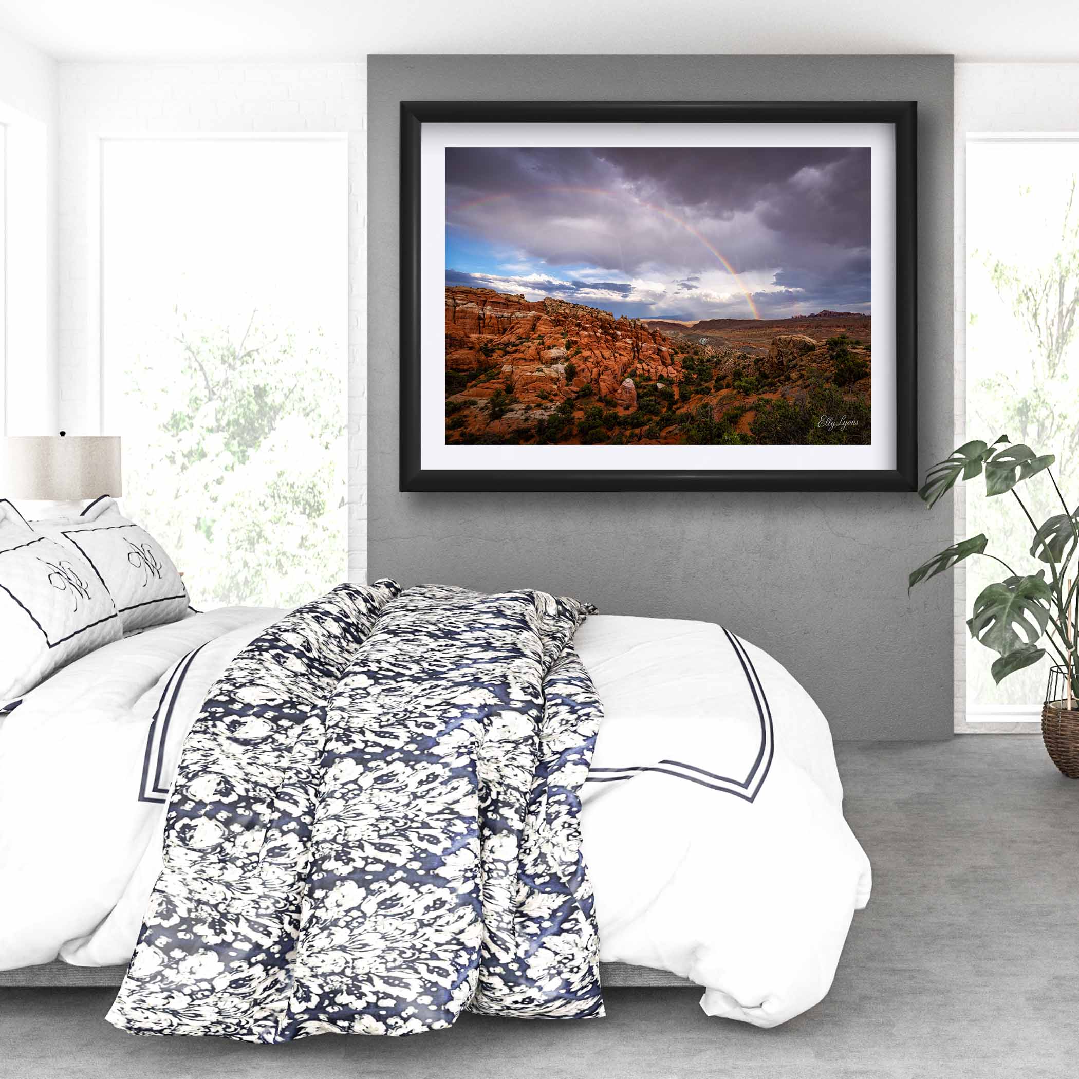 Arches National Park Print - “Rainbow Majesty In The Desert"
