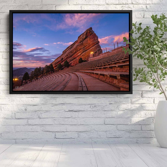 Red Rocks Amphitheatre Print - Fine Art Landscape Photography Colorado Wall Art
