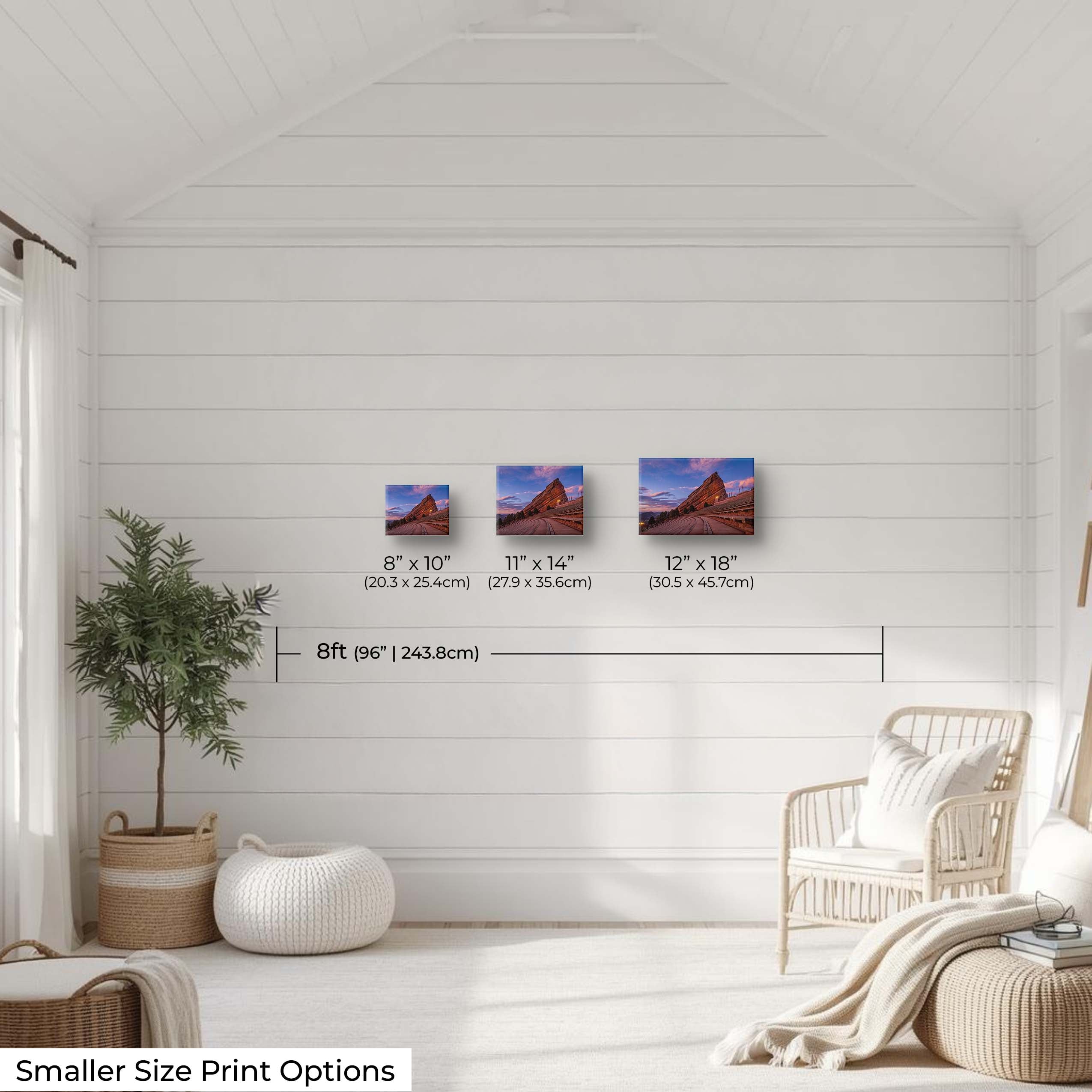 Red Rocks Amphitheatre Sunrise Print – Colorado Landscape Wall Decor