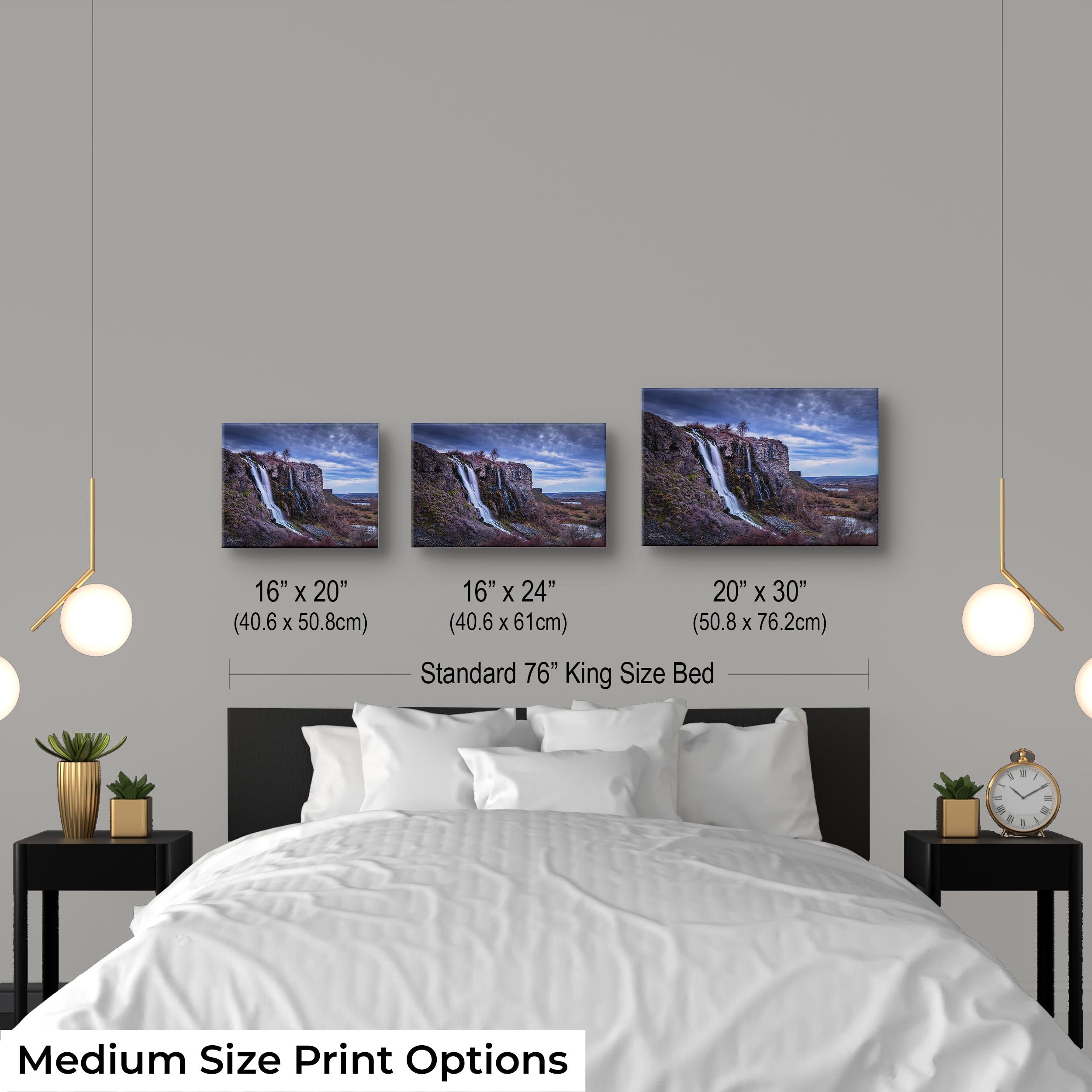 Idaho Waterfall Print - “Steadfast Waters"