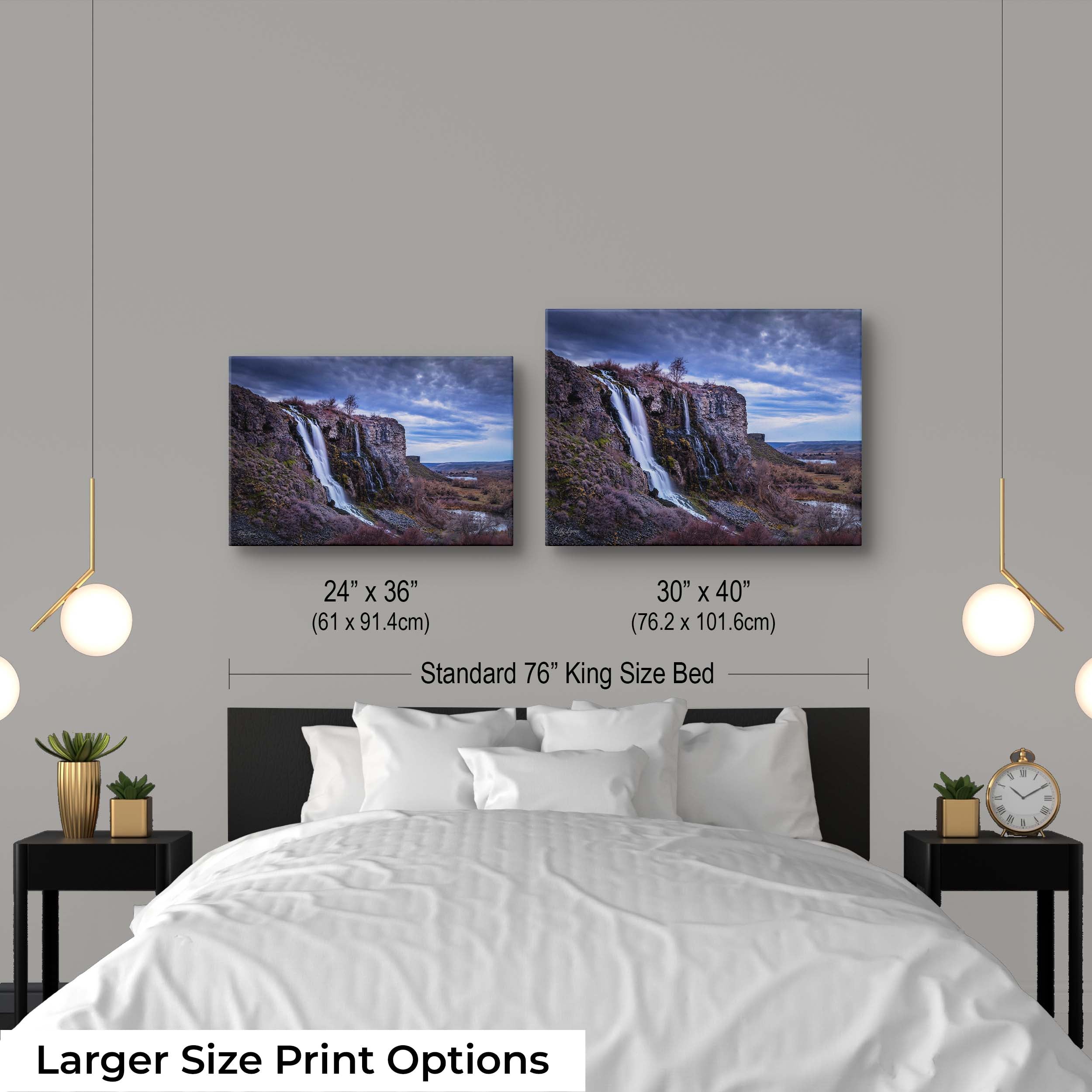 Idaho Waterfall Print - “Steadfast Waters"