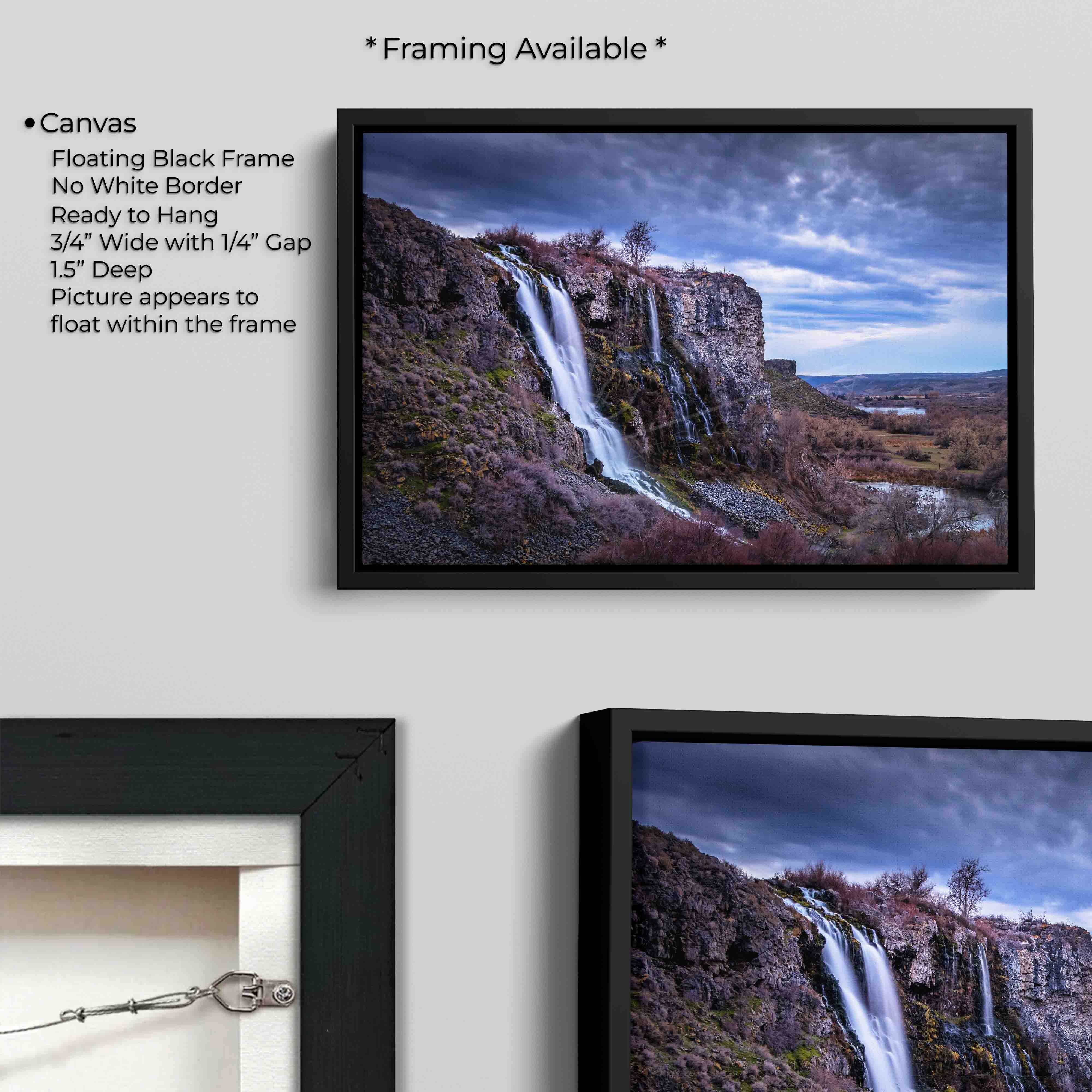 Idaho Waterfall Print - “Steadfast Waters"