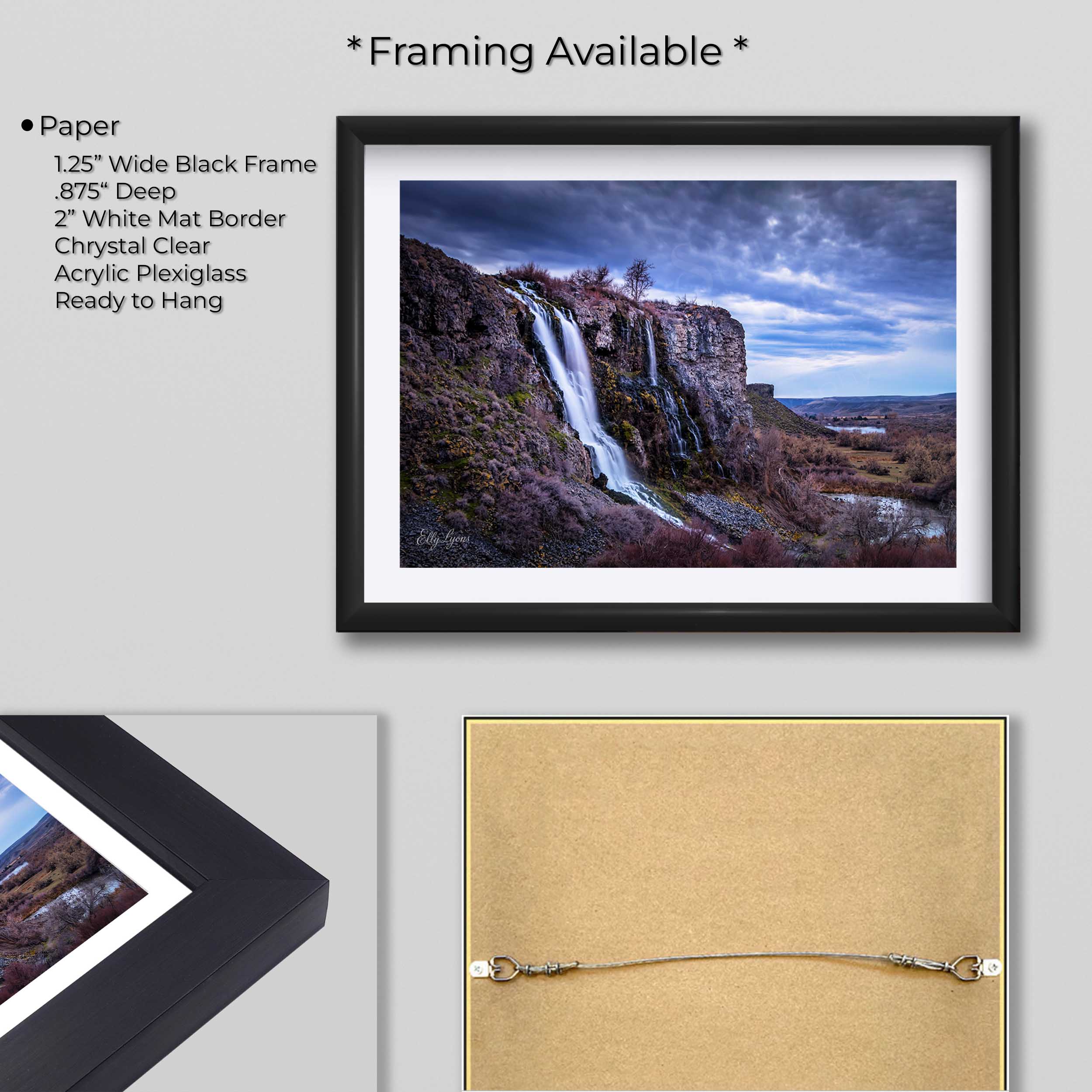 Idaho Waterfall Print - “Steadfast Waters"