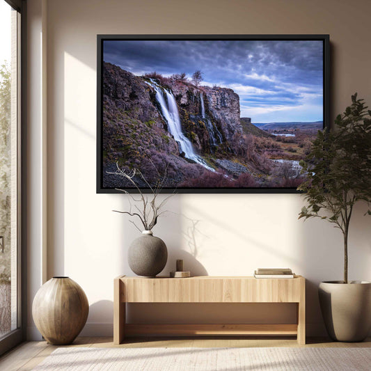 “Steadfast Waters" – Idaho Waterfall Wall Fine Art Print