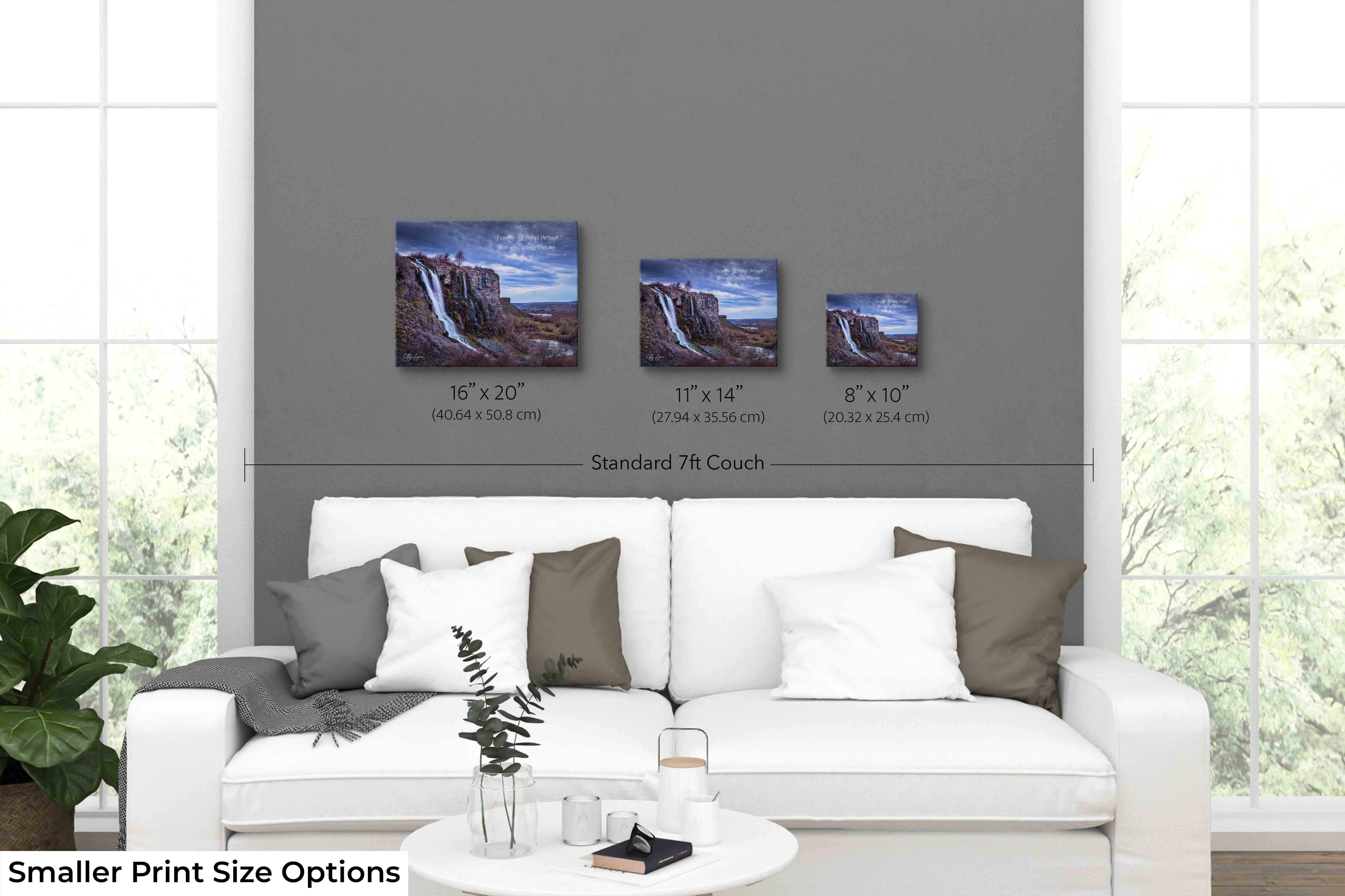 Idaho Waterfall Art – Fine Art Print of Serene Ritter Island Landscape
