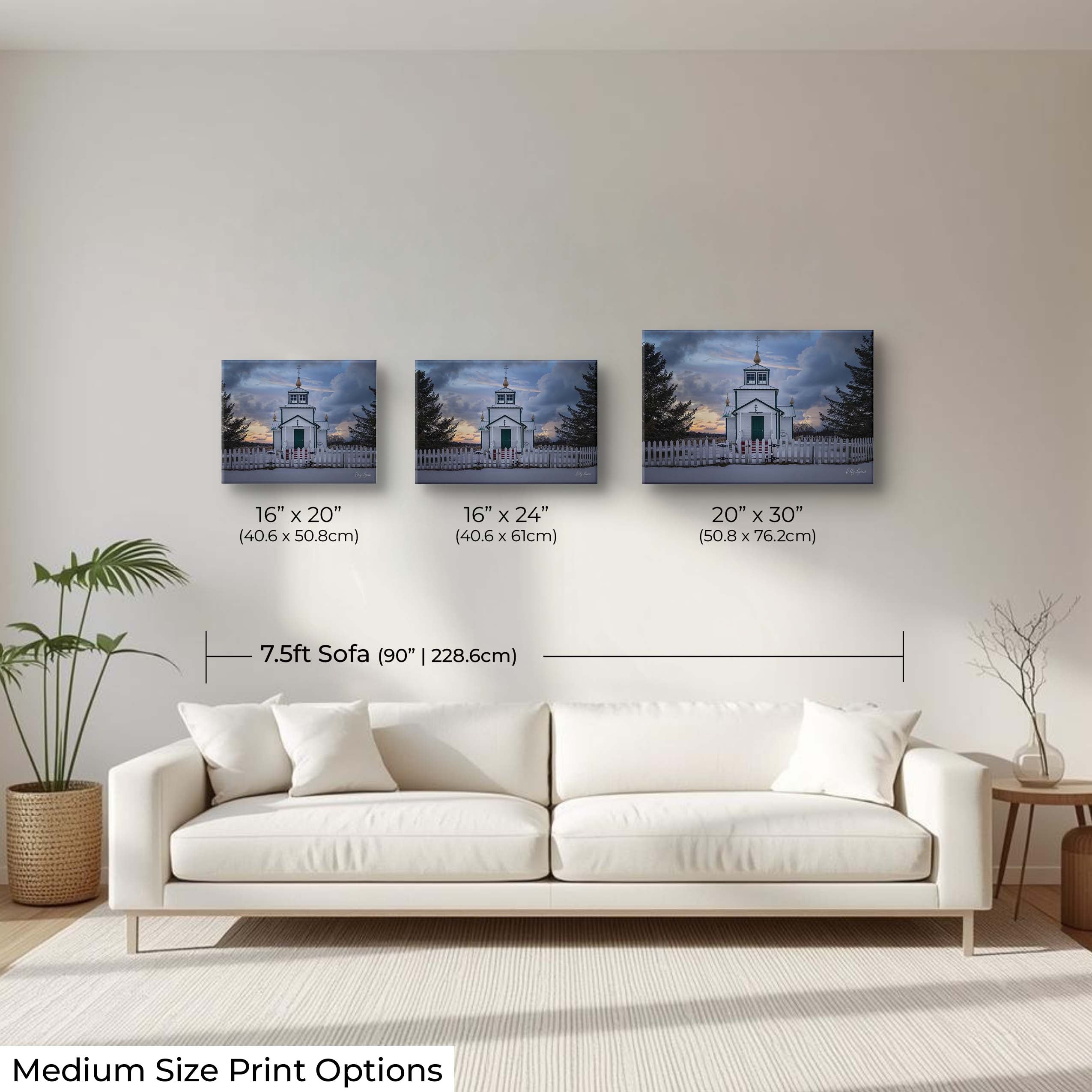 “Breaking Dawn” — Russian Church Kenai, Alaska