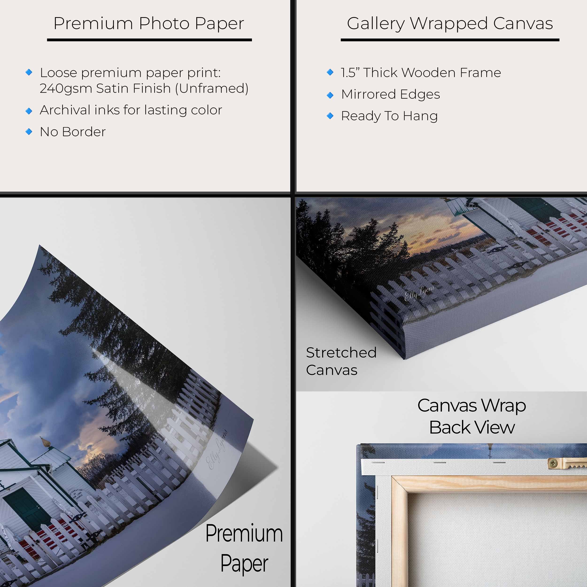 “Breaking Dawn” — Russian Church Kenai, Alaska