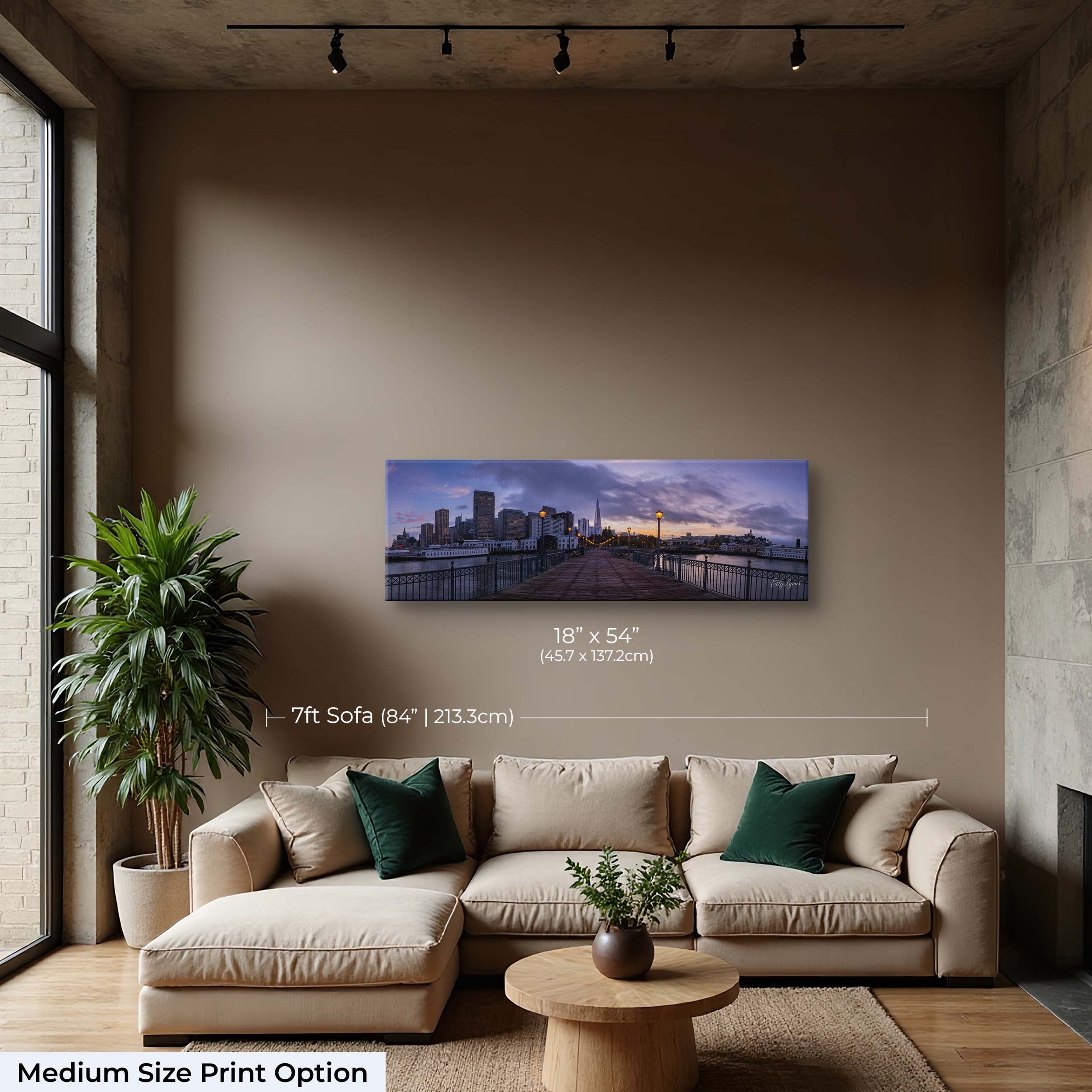 Pier 7 San Francisco Sunset Print – Golden Hour Urban Wall Decor