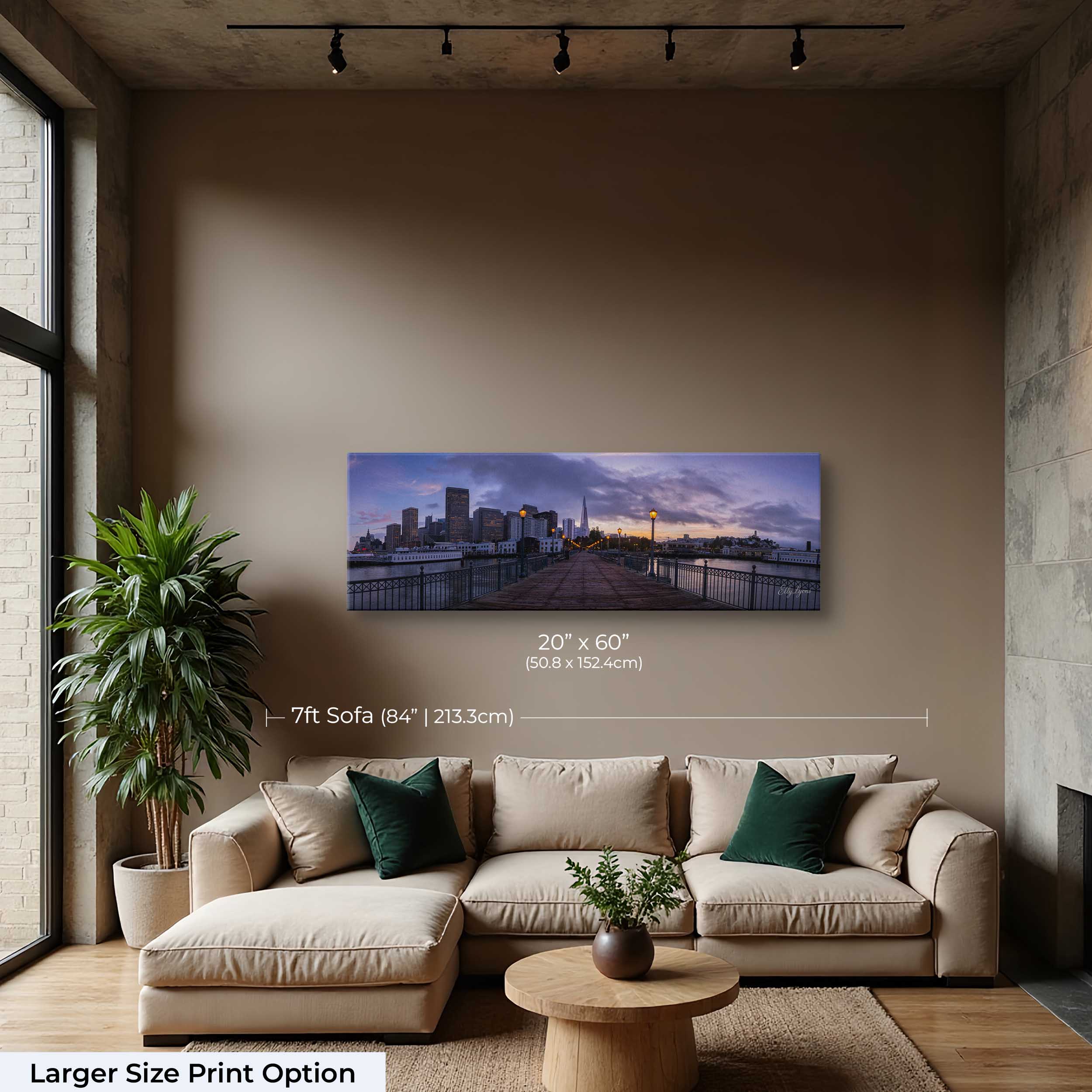Pier 7 San Francisco Sunset Print – Golden Hour Urban Wall Decor
