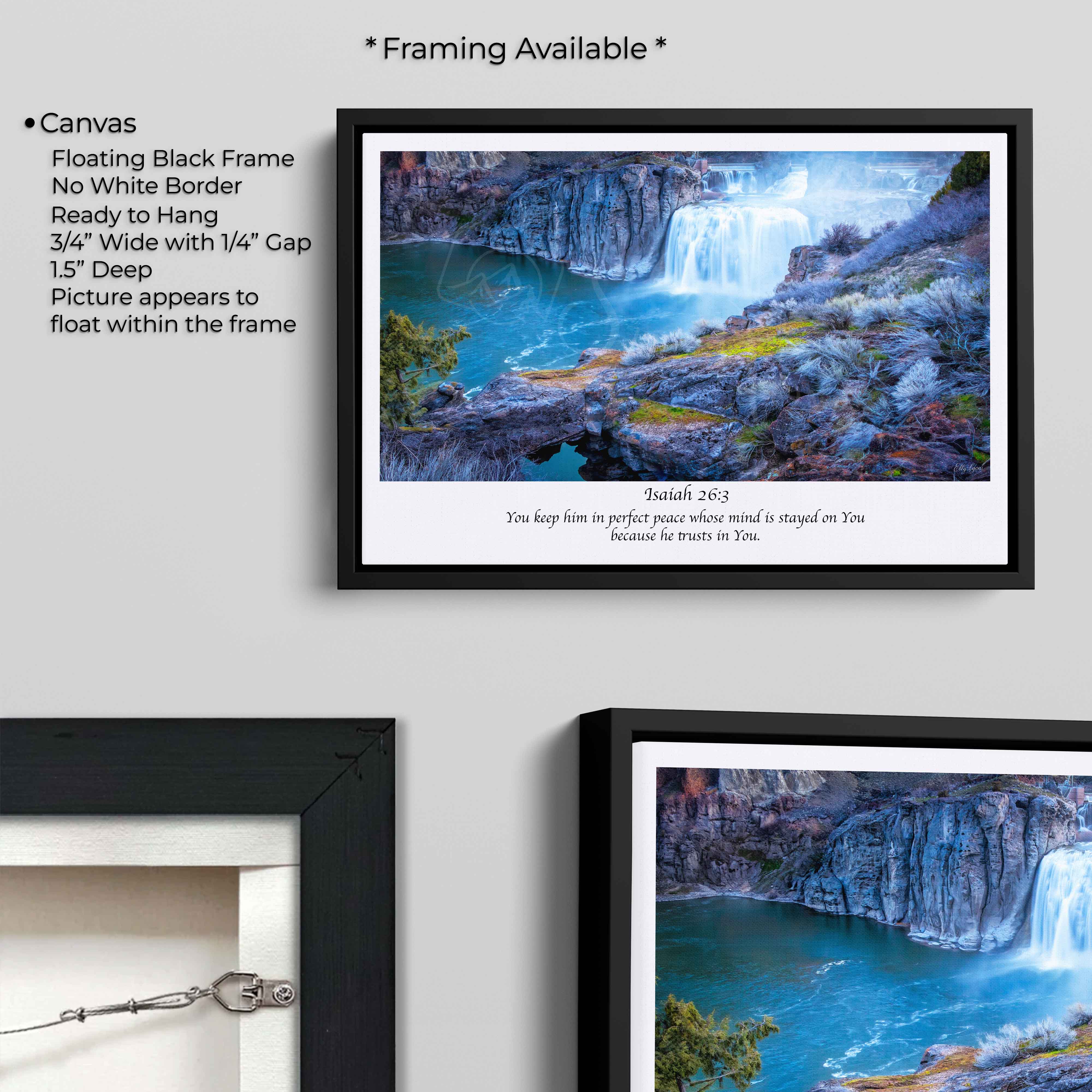 “Perfect Peace” — Shoshone Falls