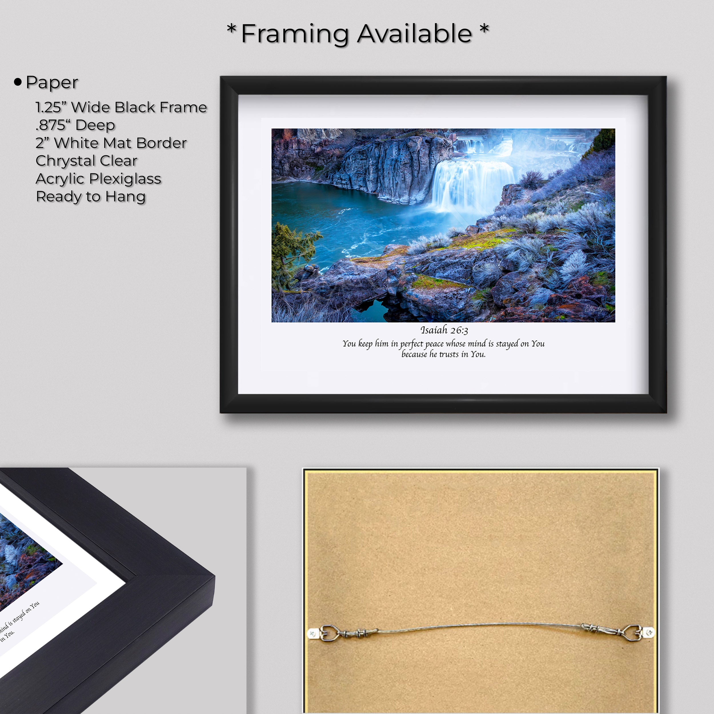 “Perfect Peace” — Shoshone Falls