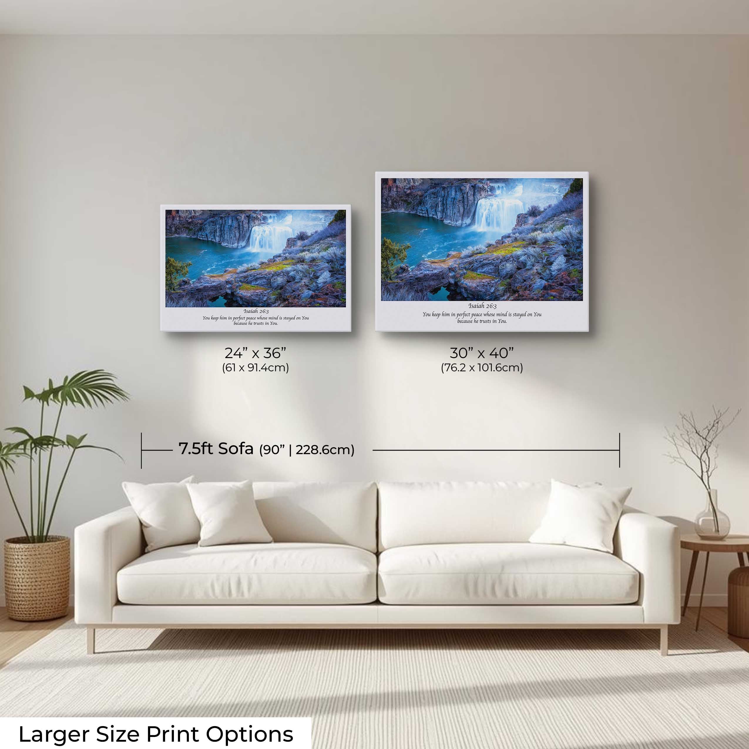 “Perfect Peace” — Shoshone Falls