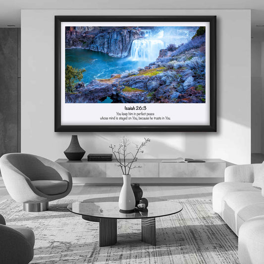 “Perfect Peace” — Shoshone Falls