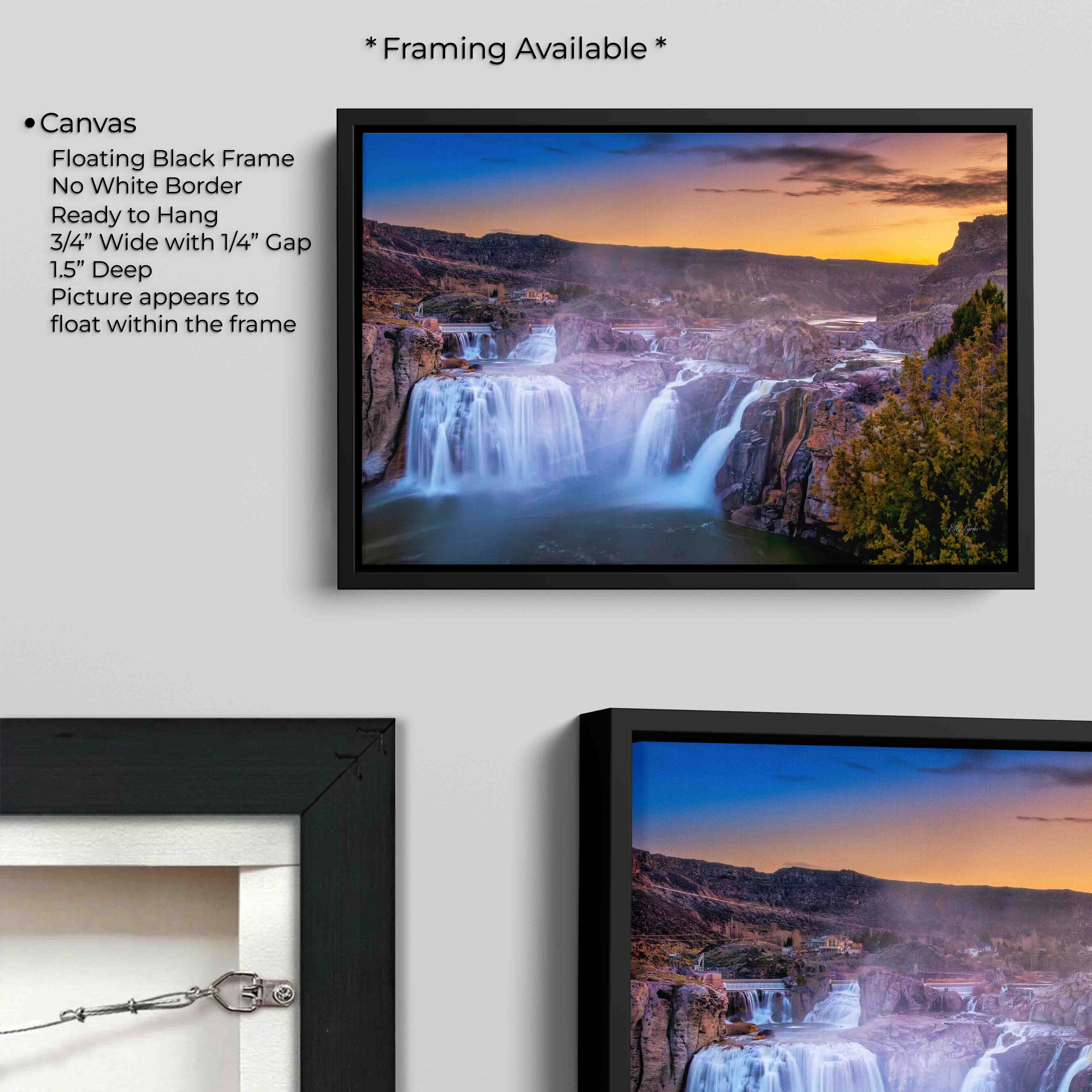 Shoshone Falls Sunrise Print - “Majesty at Dawn"