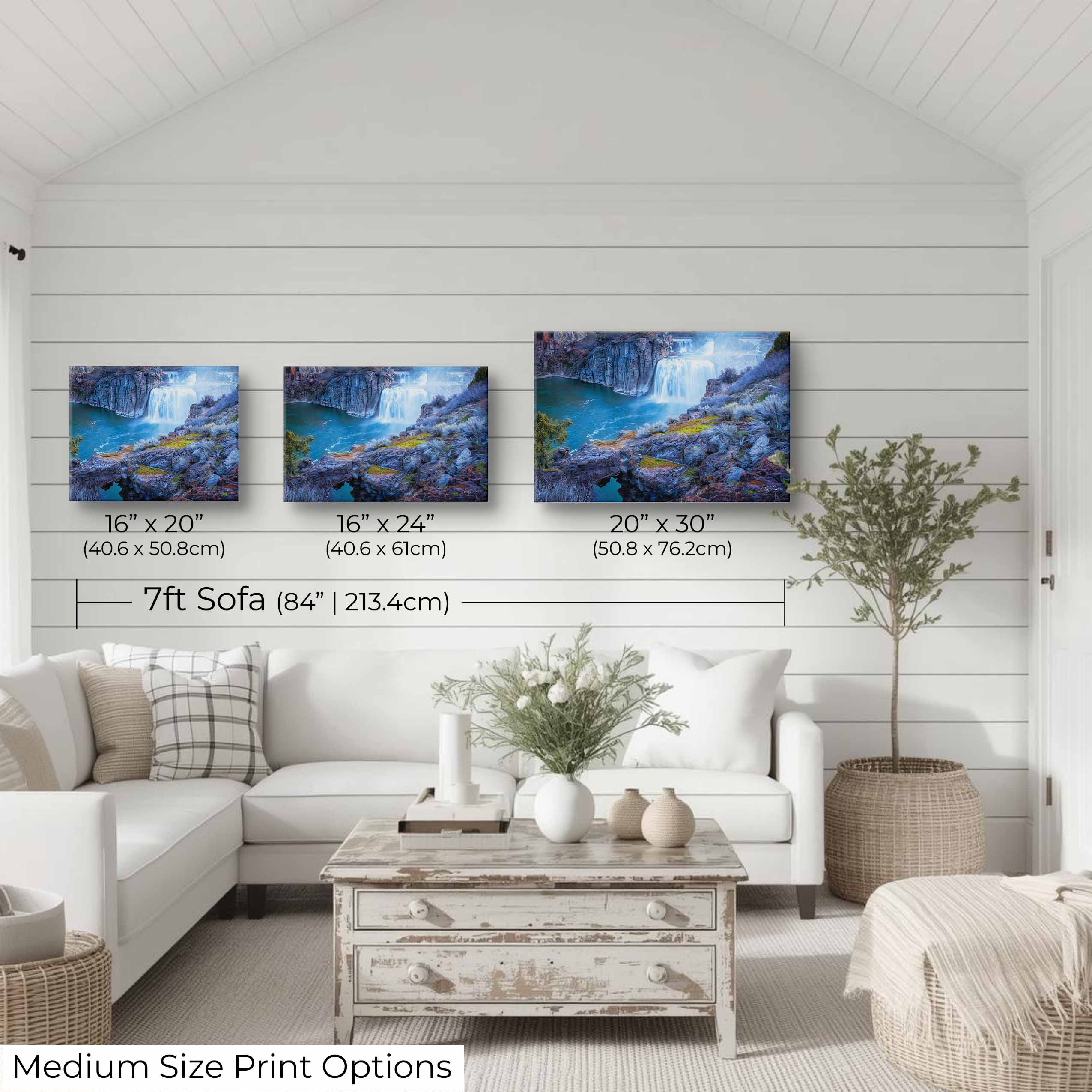 Shoshone Falls - The Niagara of the West Print - “Heaven’s Pour”