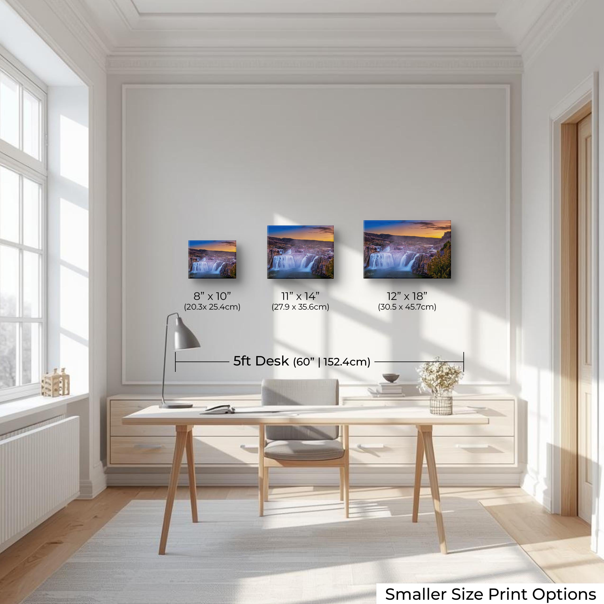 Shoshone Falls Sunrise Print - “Majesty at Dawn"