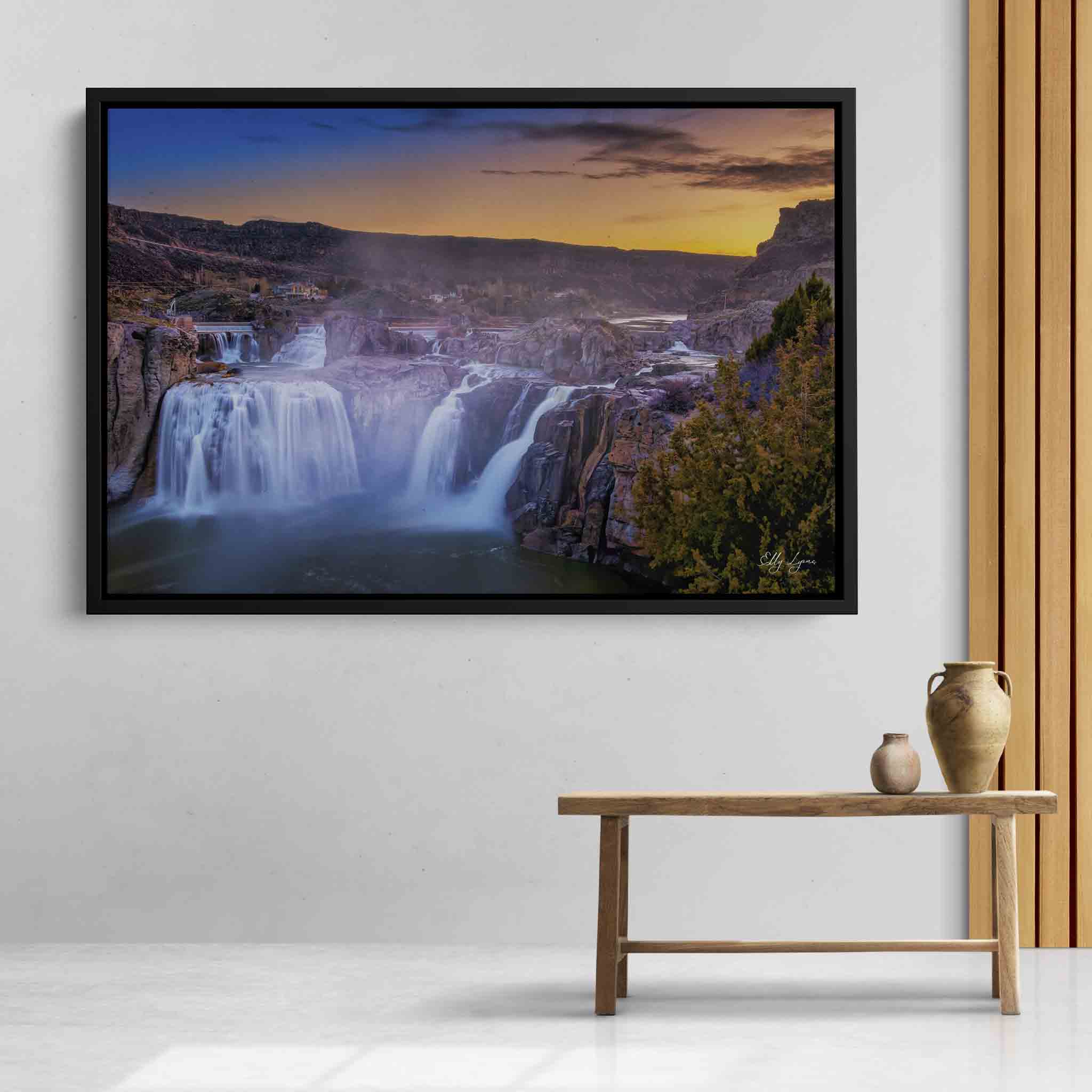 “Majesty at Dawn" – Shoshone Falls Fine Art Print