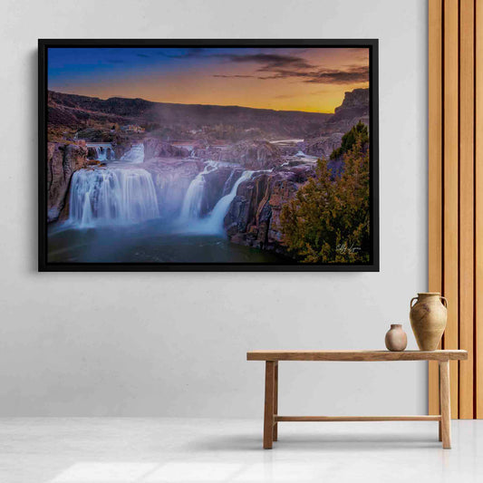 “Majesty at Dawn" – Shoshone Falls Fine Art Print