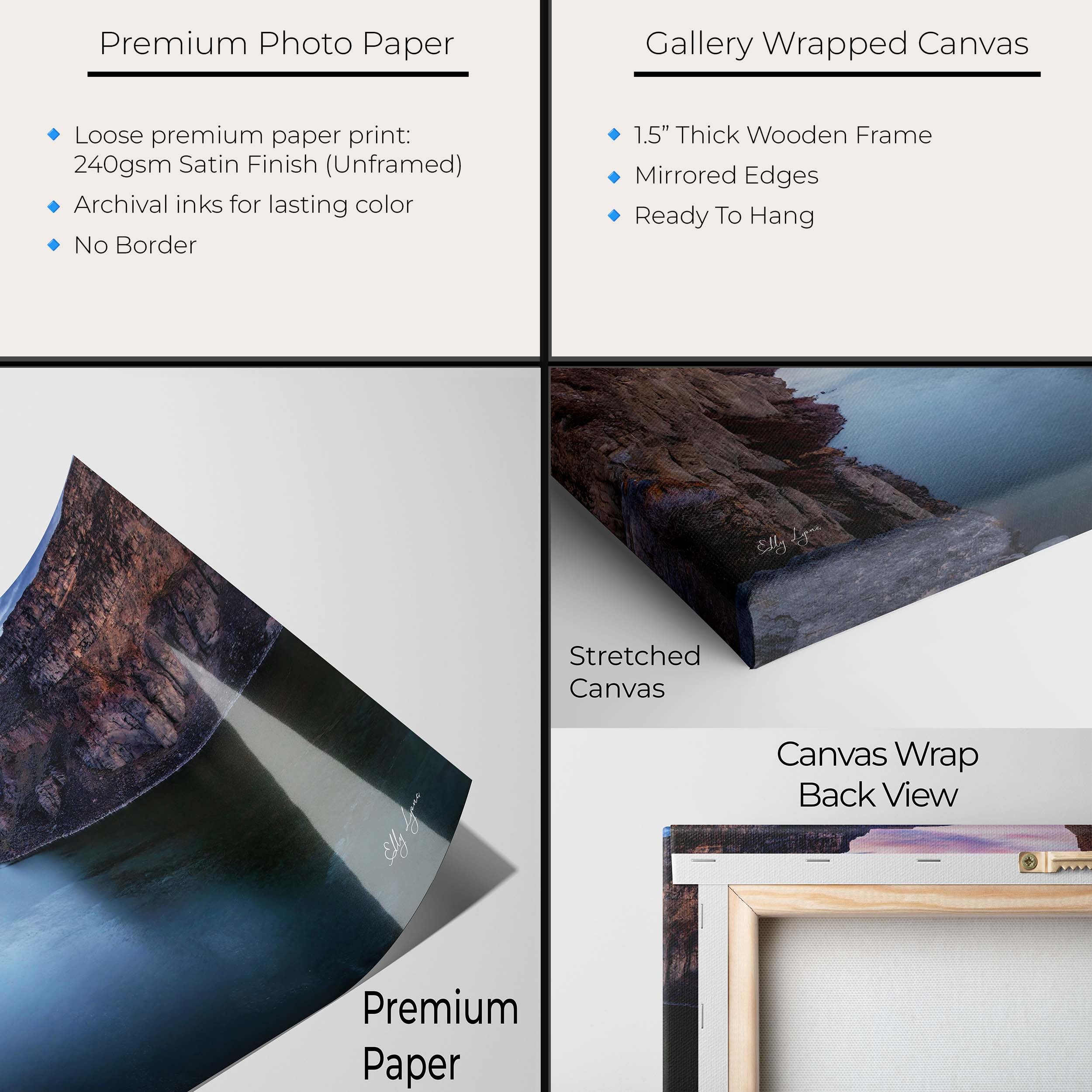 Snake River Canyon Art – Serene Landscape Fine Art Print Inspired by Psalm 19