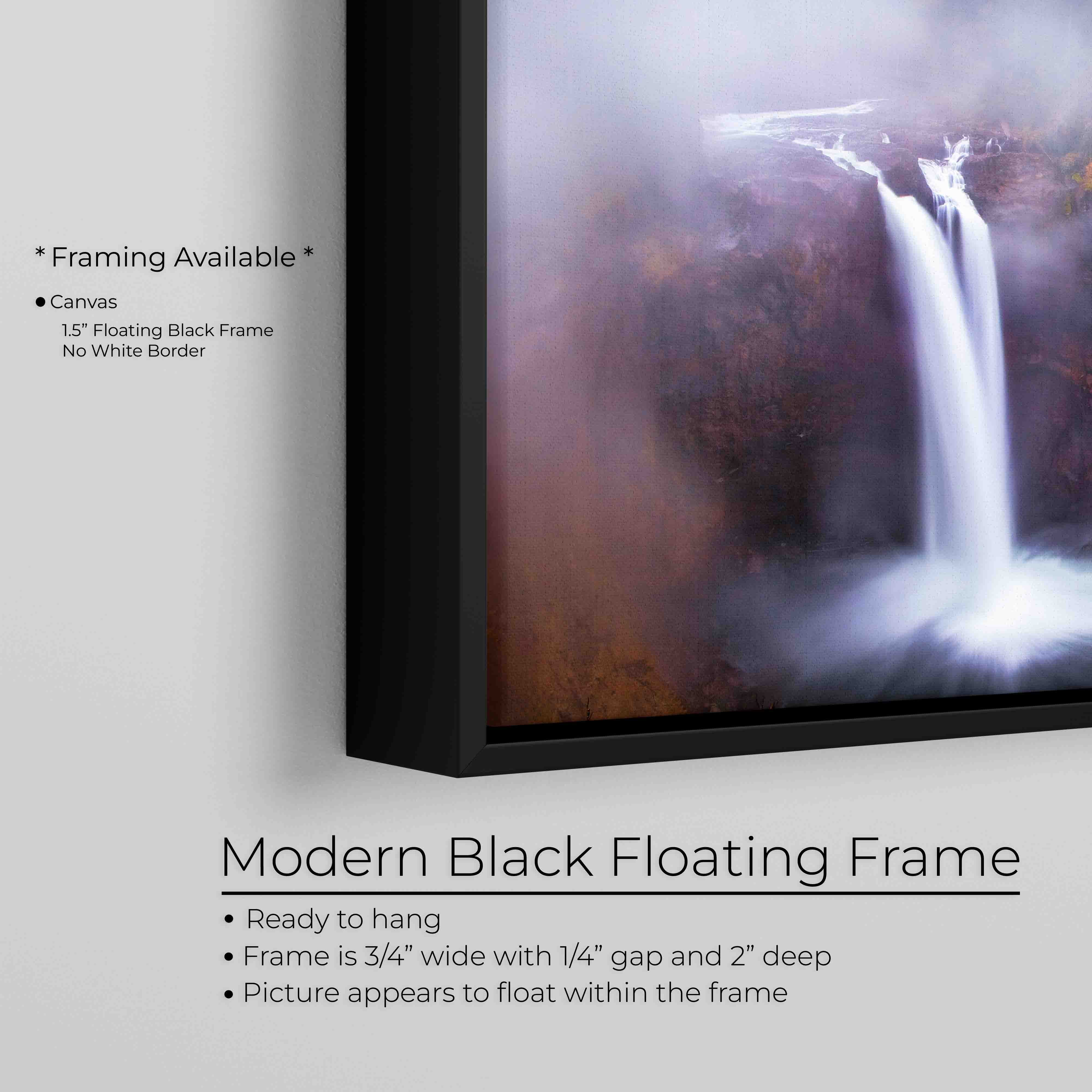 Snoqualmie Falls Art Print – Fine Art Print of Sunrise Landscape Waterfall Decor