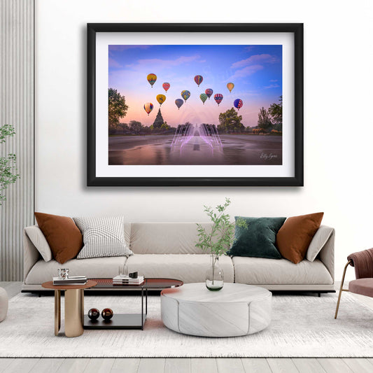 Balloons Over Boise Print - “Made to Soar”