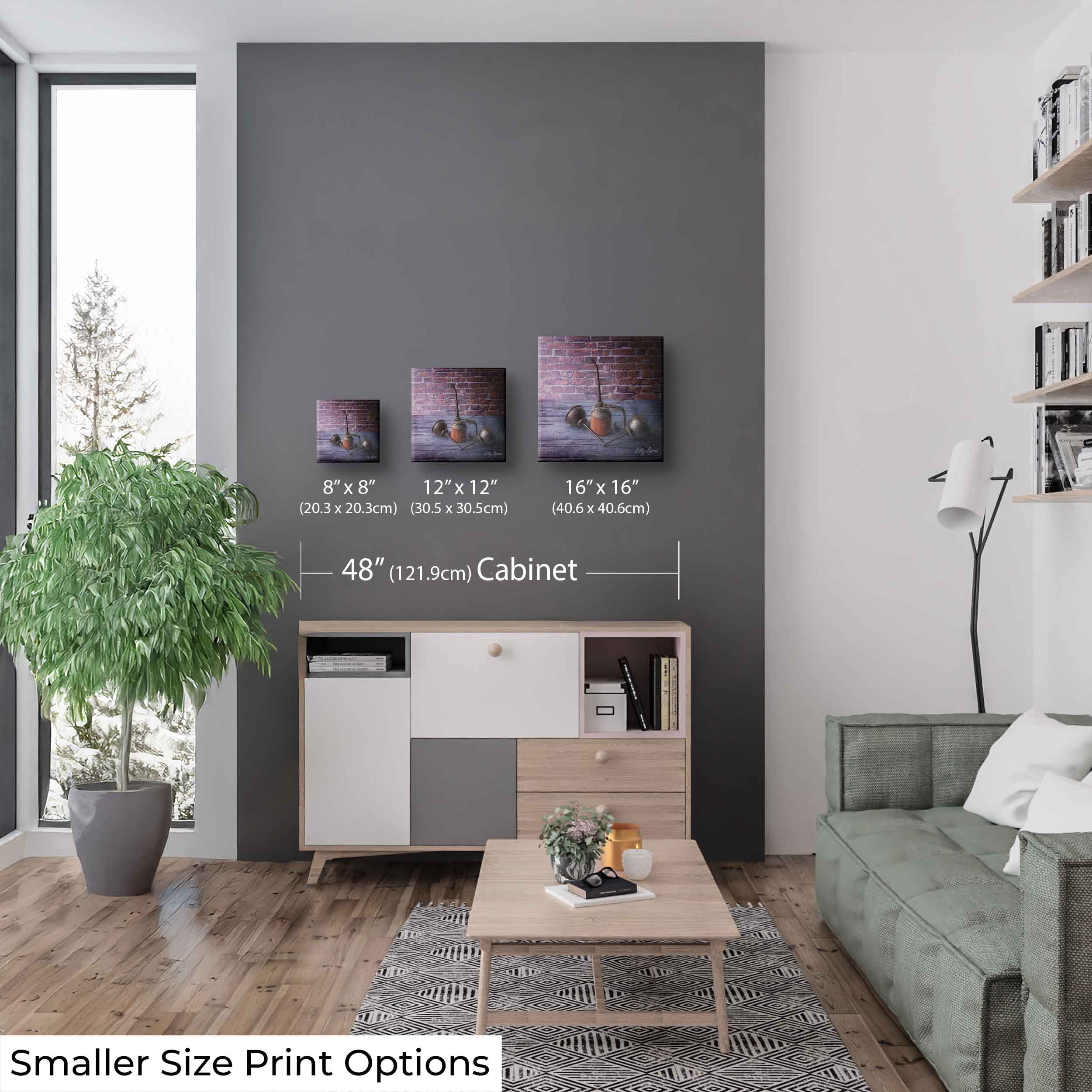 Vintage Industrial Oil Can Still Life Art Print