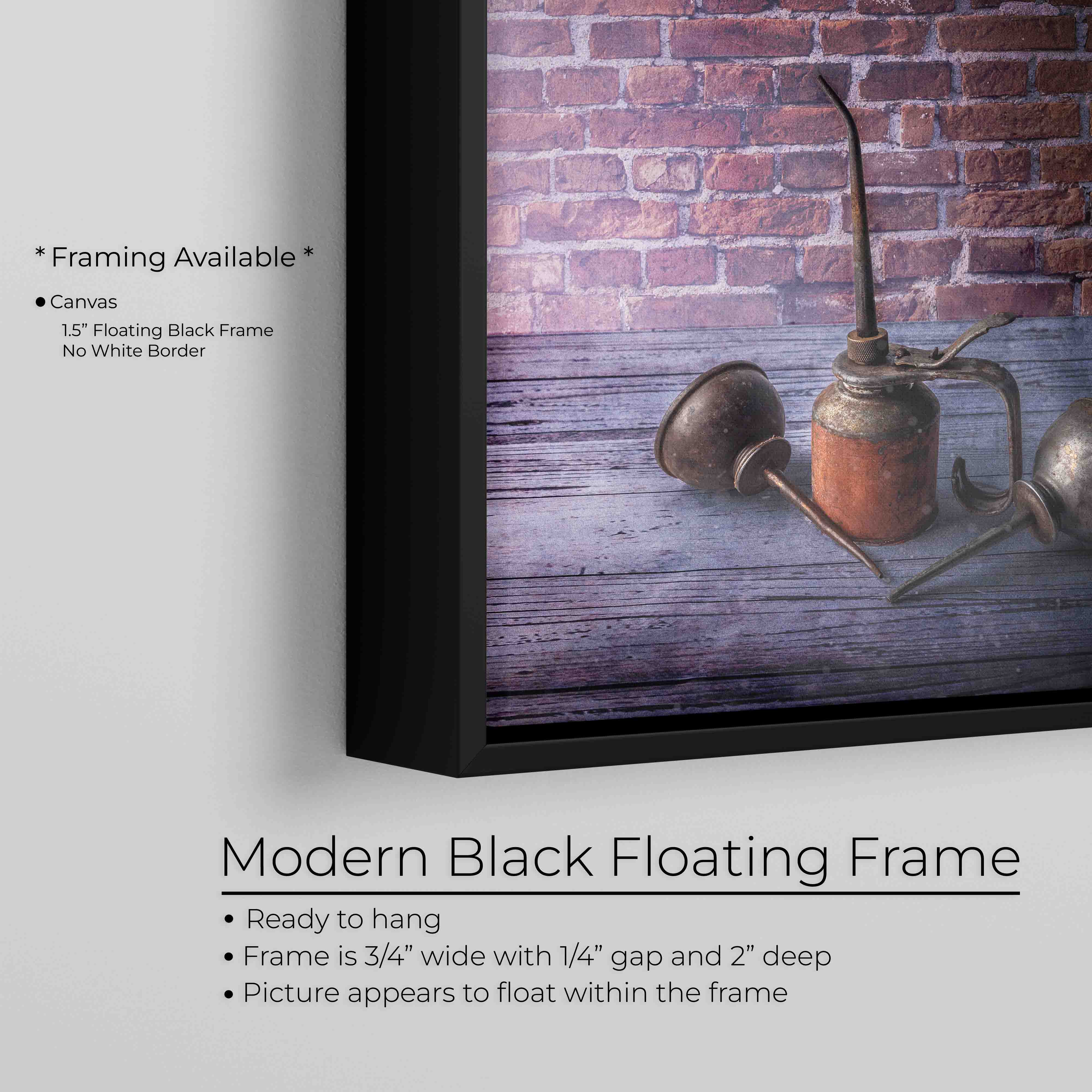 Vintage Industrial Oil Can Still Life Art Print