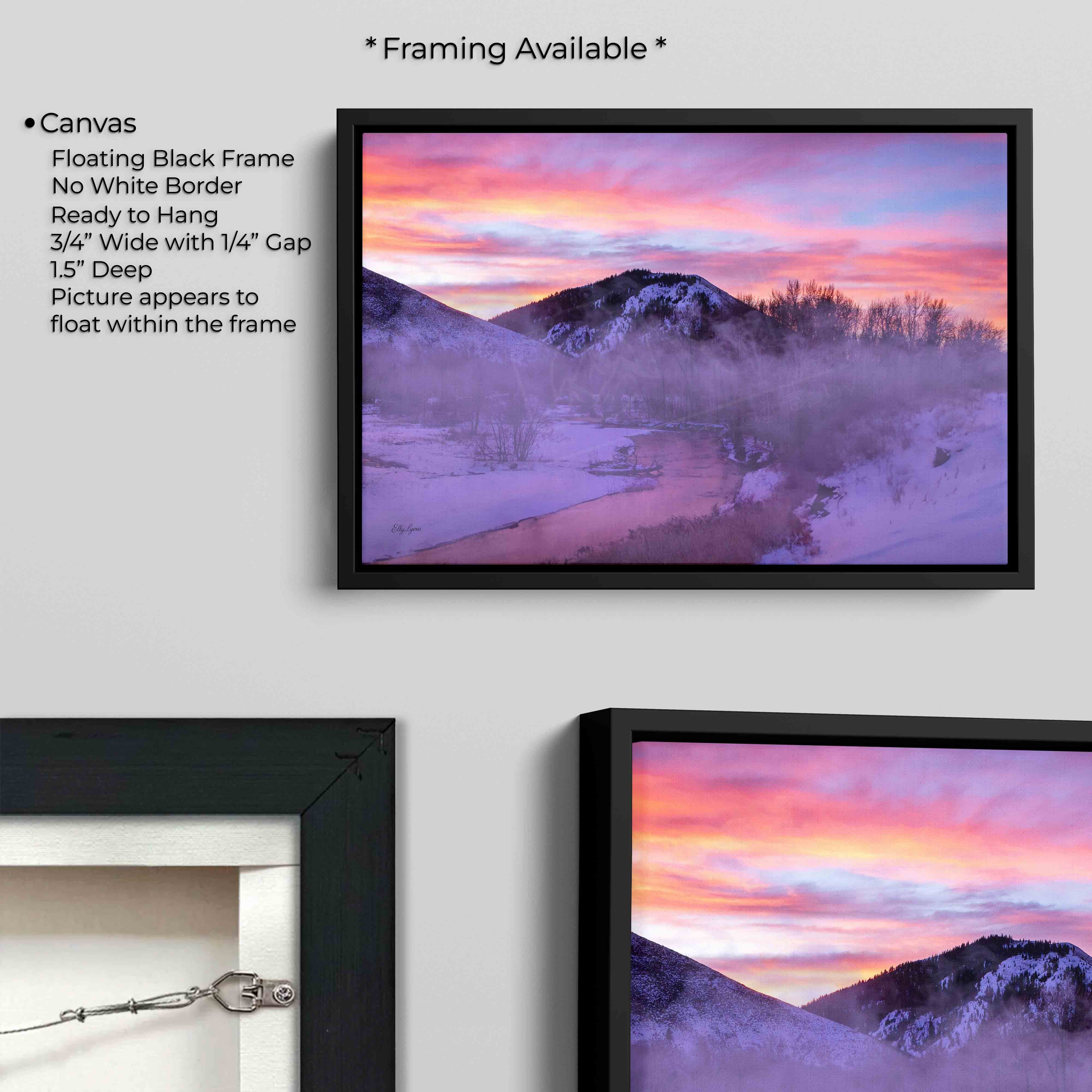 Idaho’s Boxcar Bend Sunrise Print - “Whispers of Dawn”