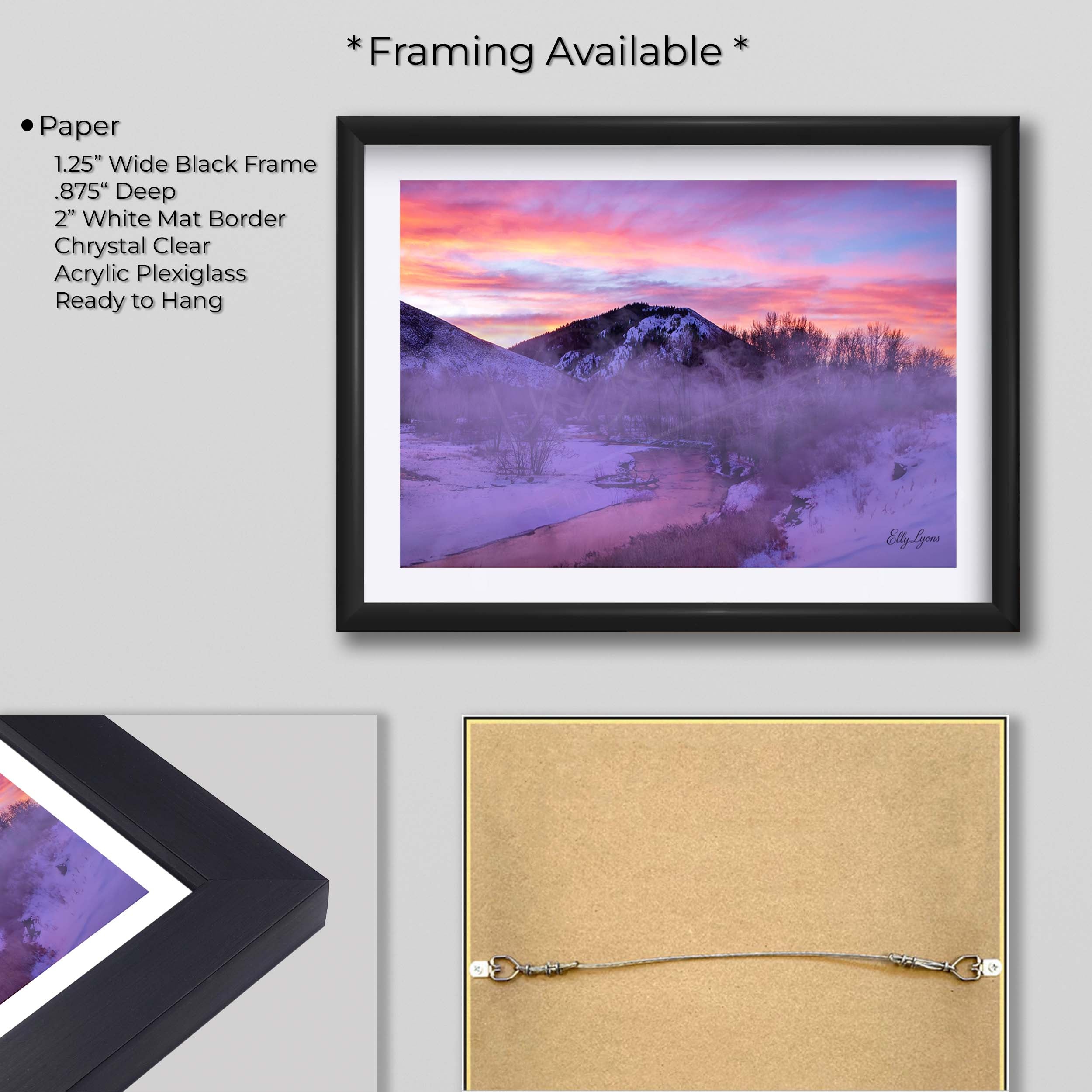 Idaho’s Boxcar Bend Sunrise Print - “Whispers of Dawn”