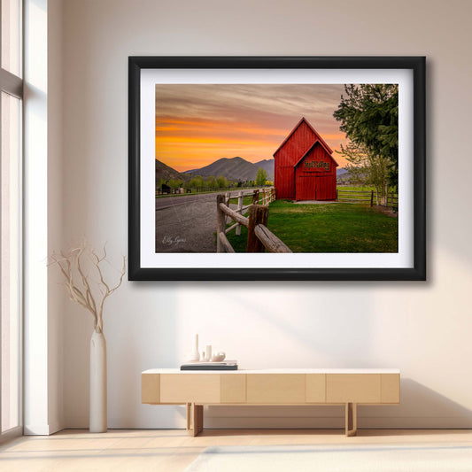 "Built to Last, Called to Stay" - Sun Valley Red Barn