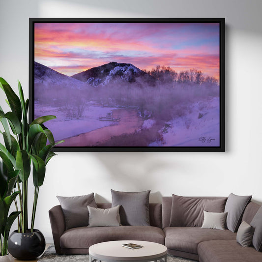 “Whispers of Dawn” – Idaho’s Boxcar Bend Fine Art Print