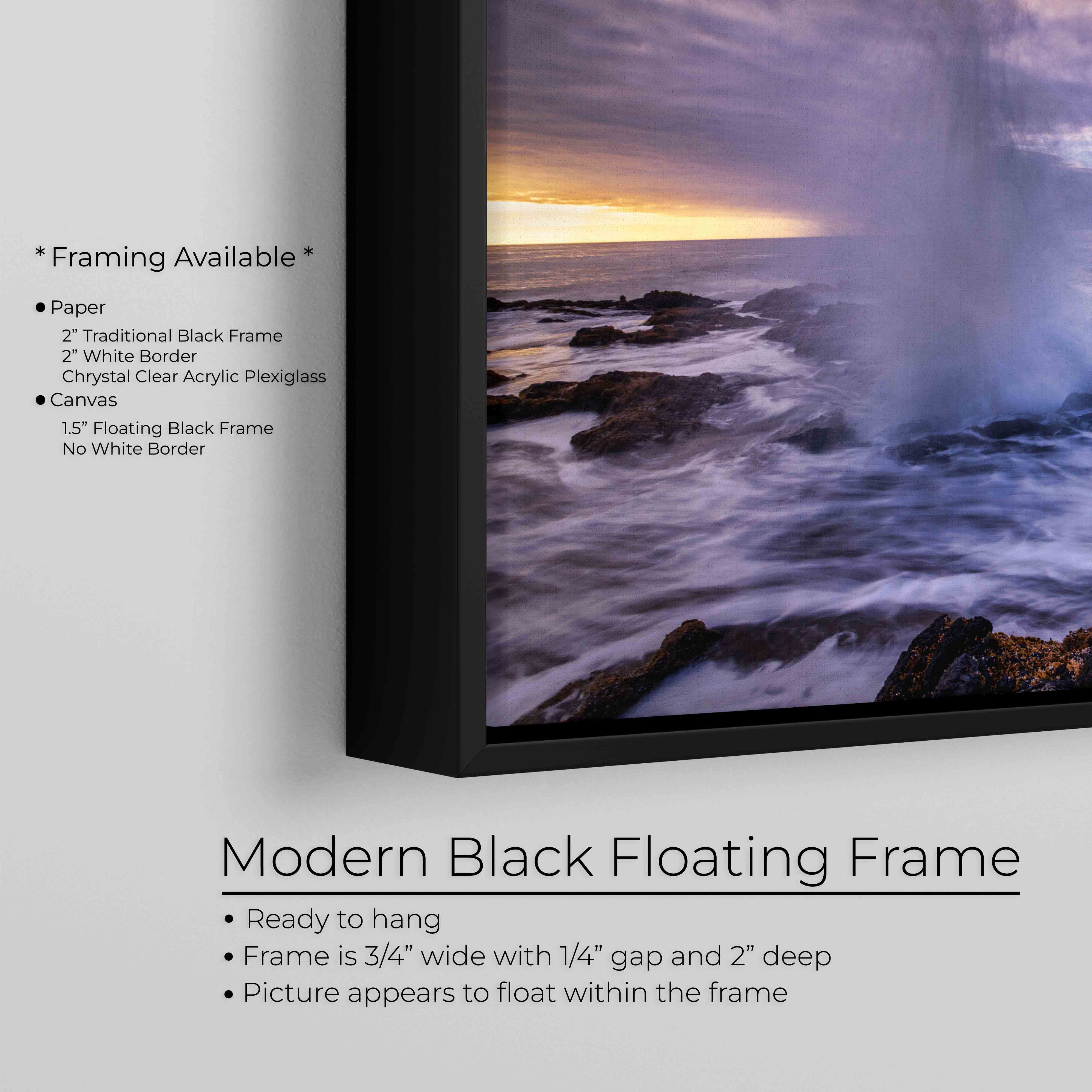 "Breath of the Deep" - Oregon Coast Ocean Print at Thor's Well