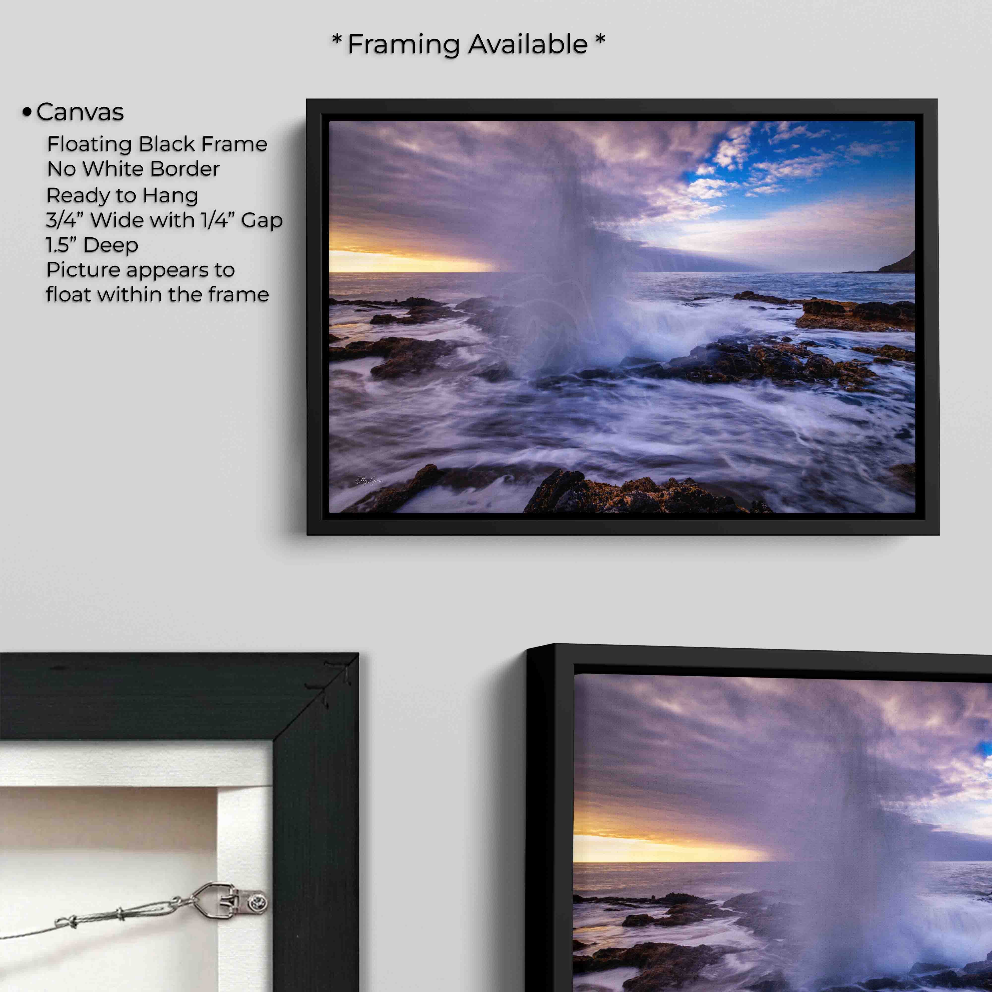 Oregon Coast Thor's Well Print - "Breath of the Deep"