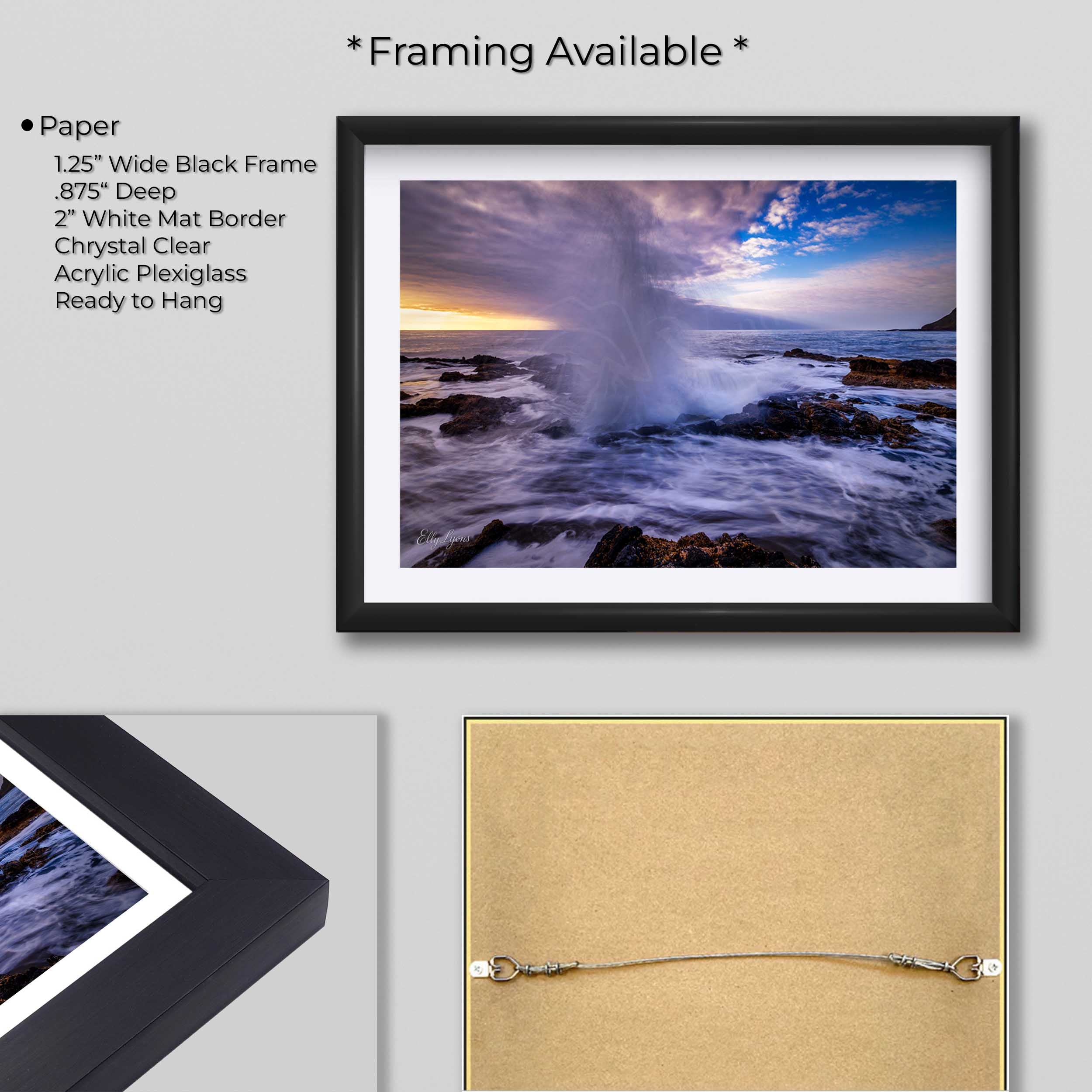 Oregon Coast Thor's Well Print - "Breath of the Deep"