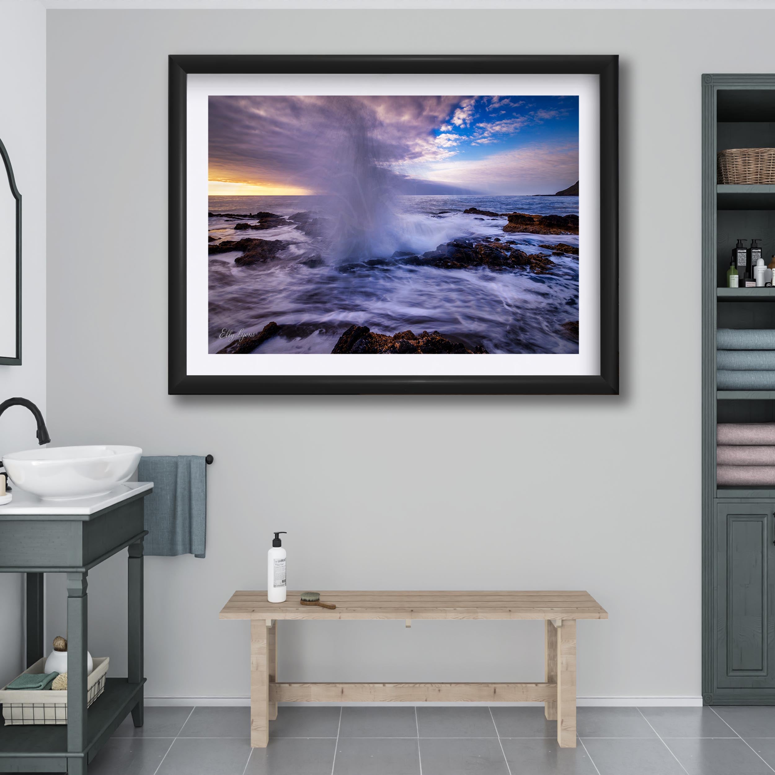 Oregon Coast Thor's Well Print - "Breath of the Deep"