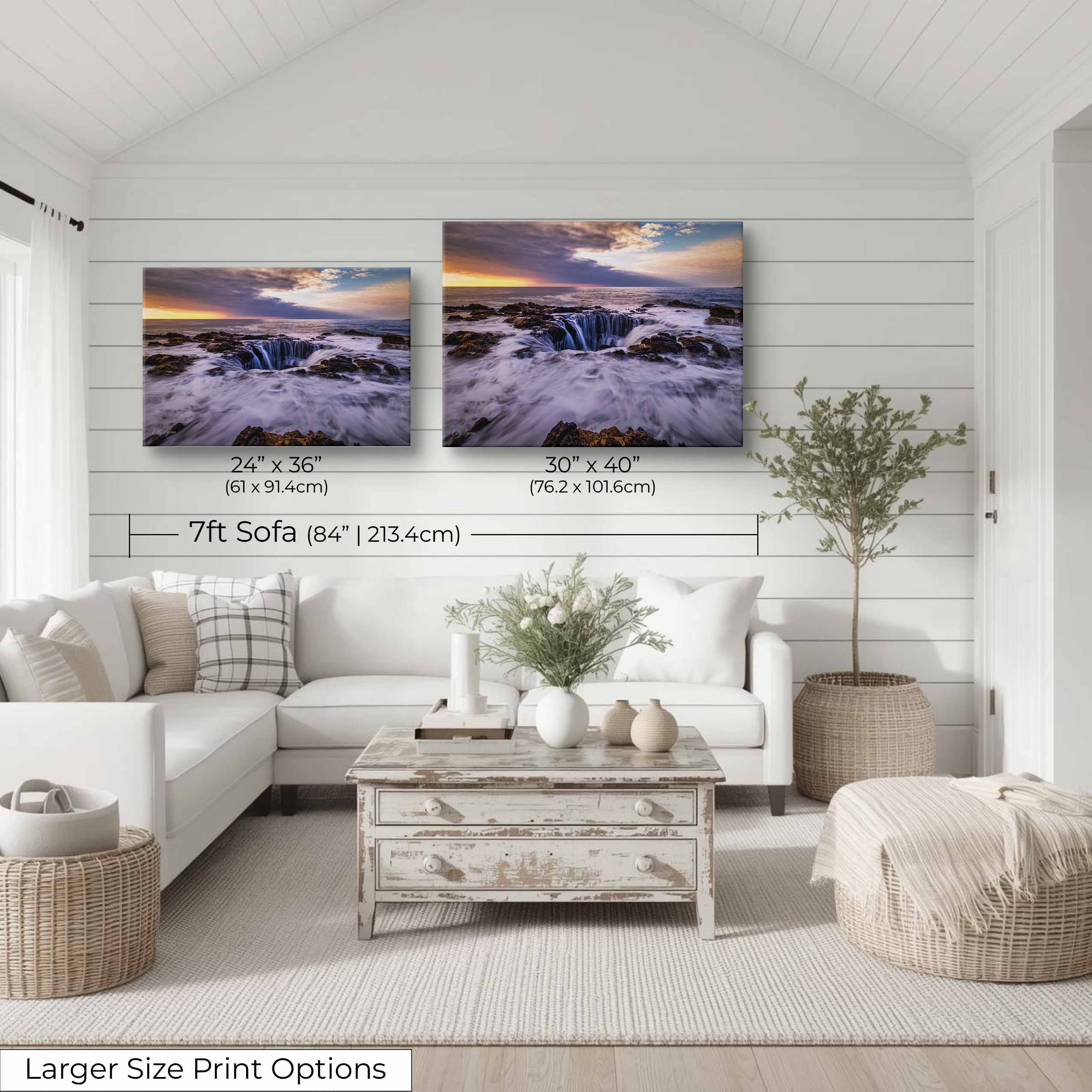 "The Depths Are Yours" - Fine Art Coastal Photography - Thor’s Well, Oregon Coast