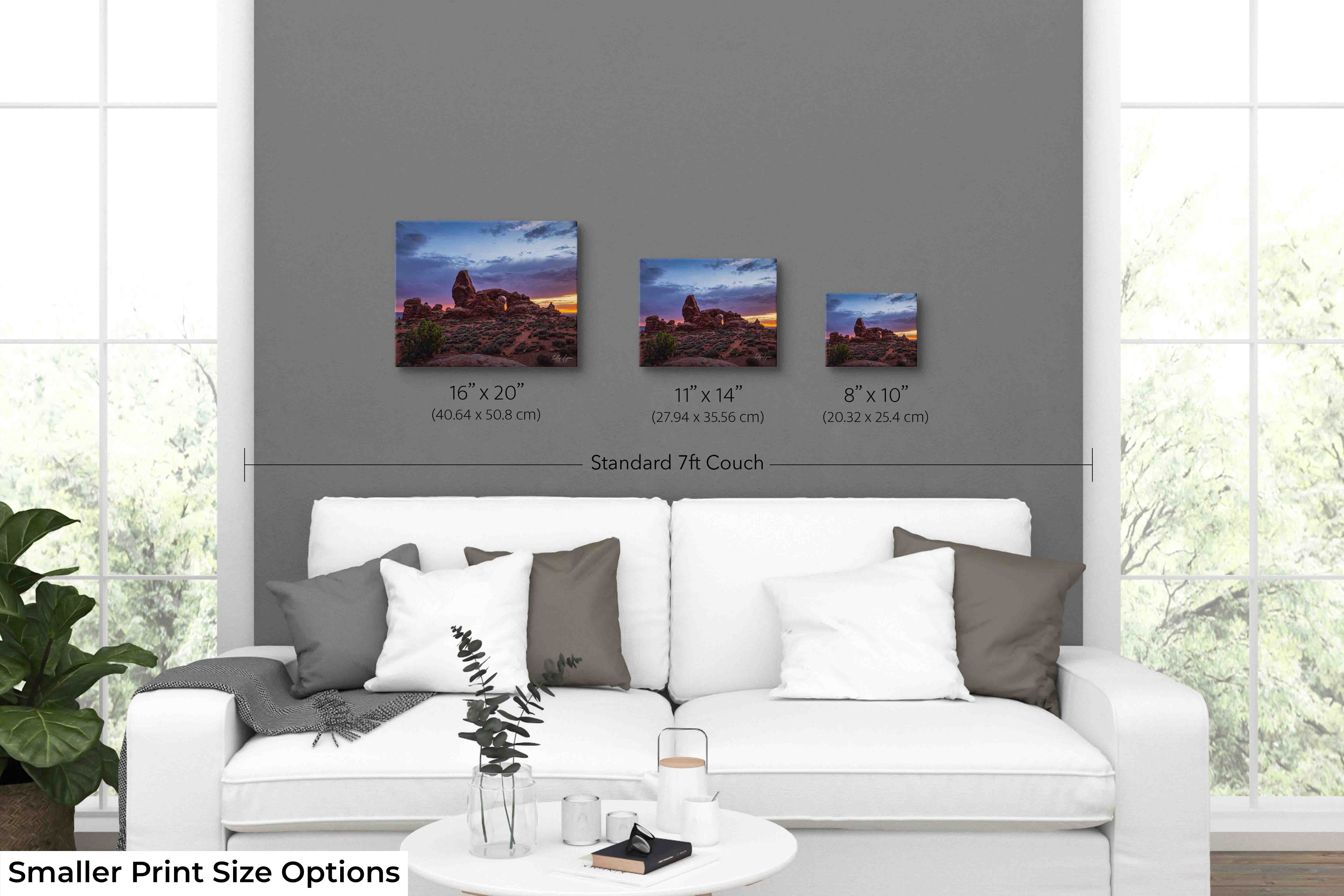 “Red Rock Radiance" -  Arches National Park Sunset Fine Art Print