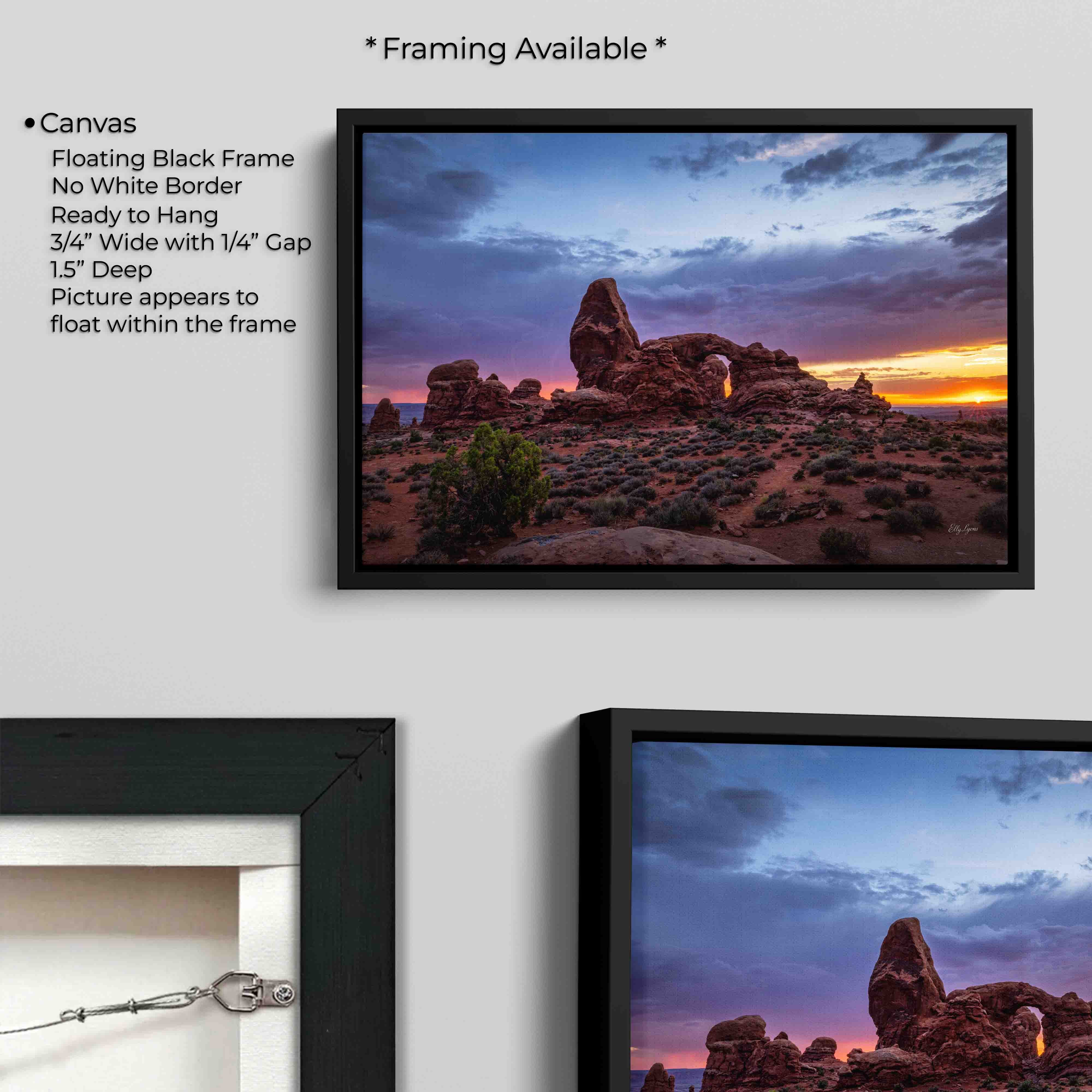 Arches National Park Sunset Print - “Red Rock Radiance"