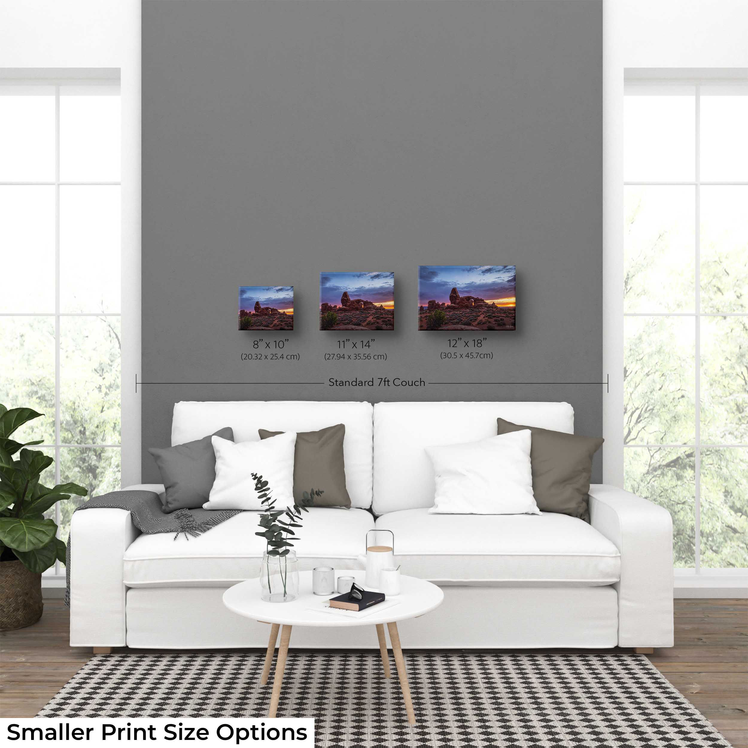 Arches National Park Sunset Print - “Red Rock Radiance"