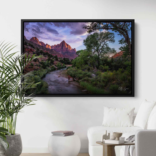 "Guardian of Dusk" - The Watchman at Sunset