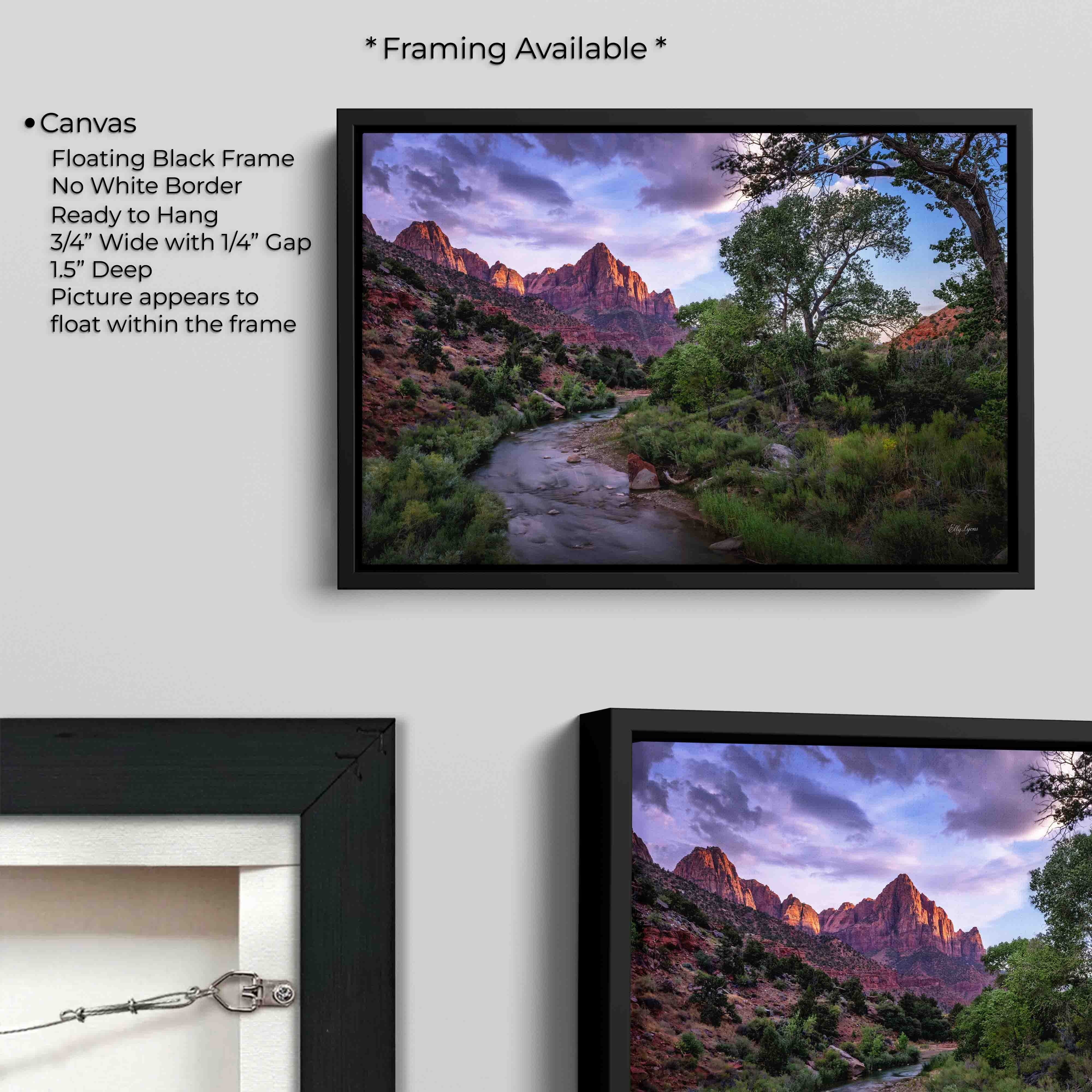Zion National Park The Watchman Sunset Print - "Guardian of Dusk"