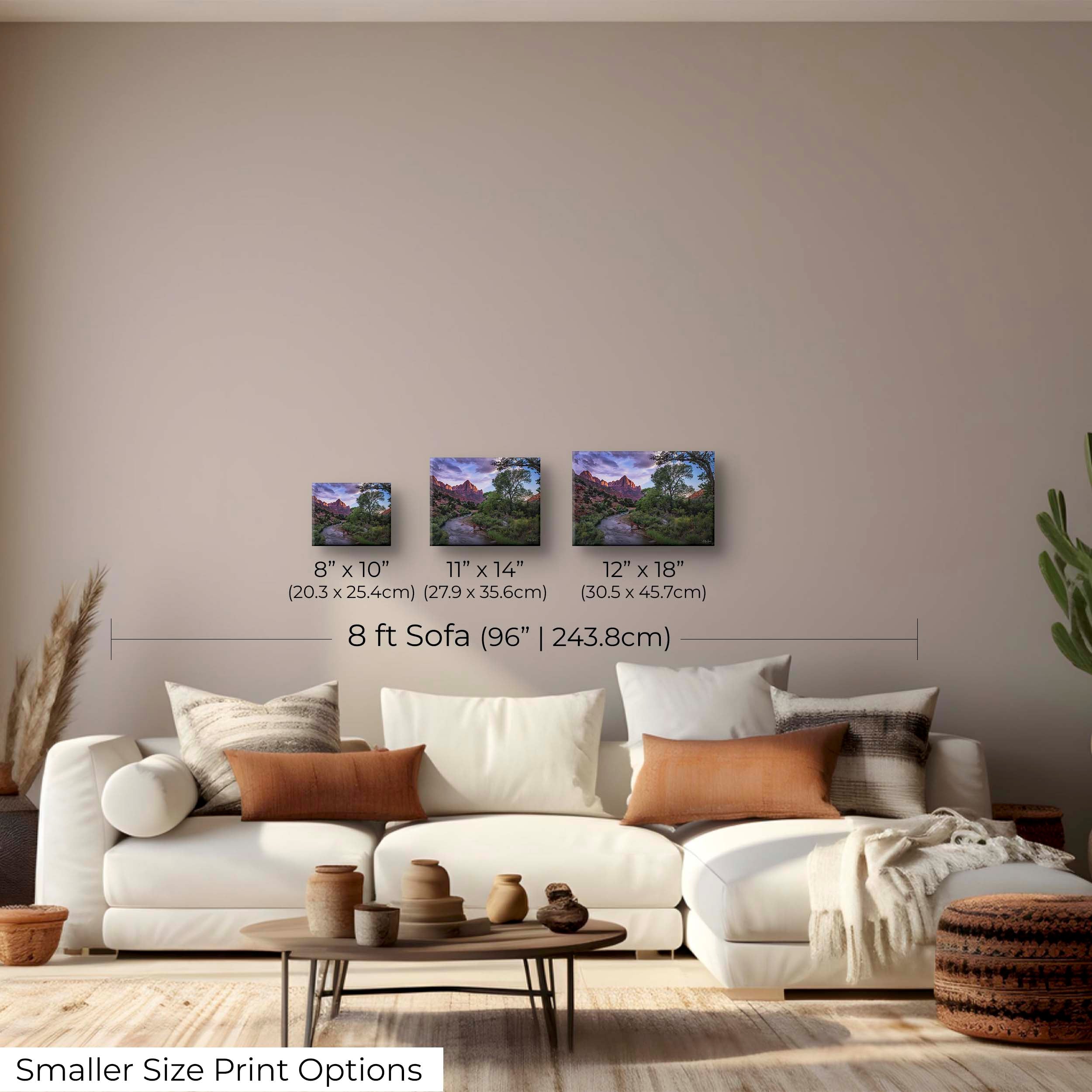 Zion National Park The Watchman Sunset Print - "Guardian of Dusk"