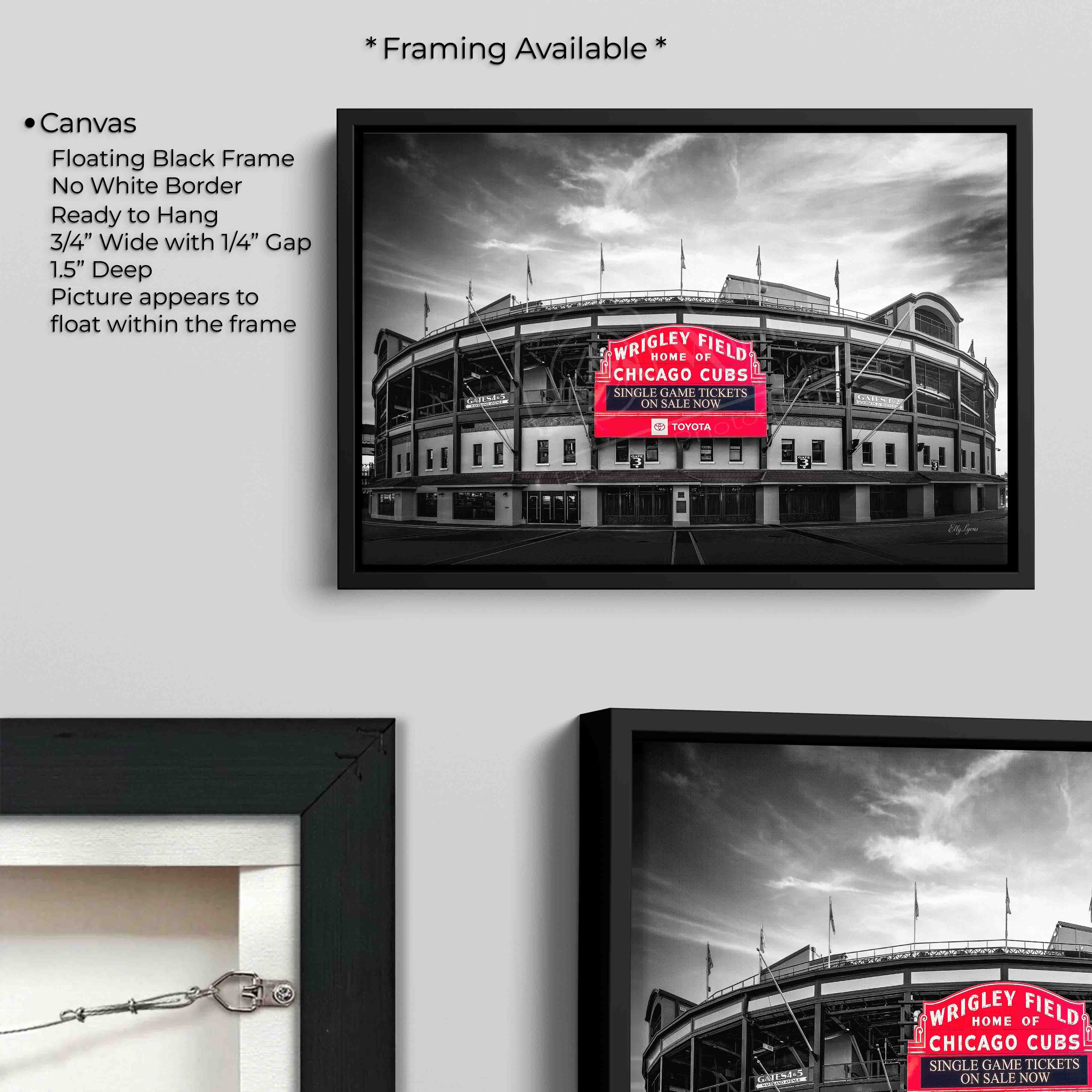 Wrigley Field Print – Chicago Cubs Stadium Decor