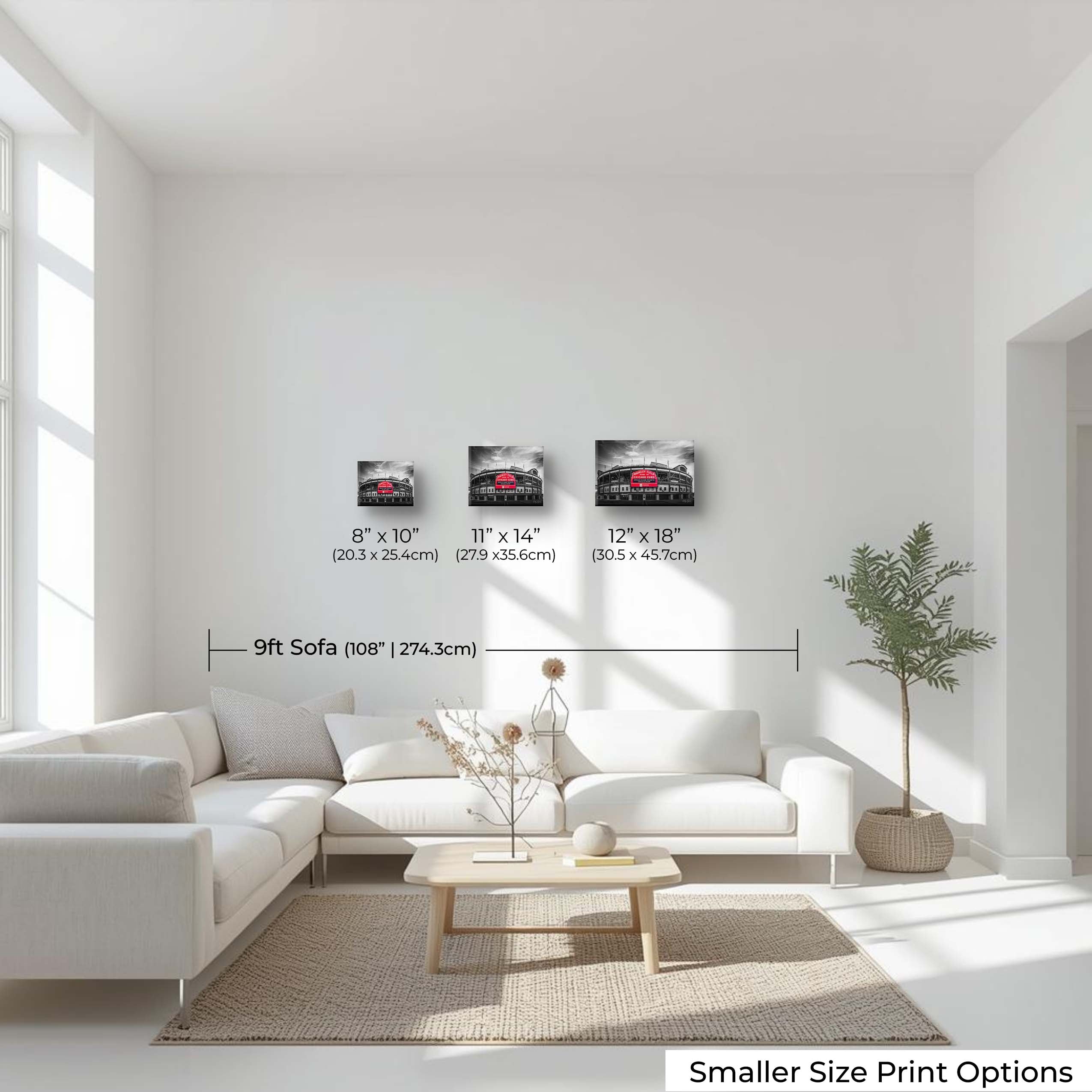 Wrigley Field Print – Vintage Baseball Wall Art | Chicago Cubs Stadium Decor