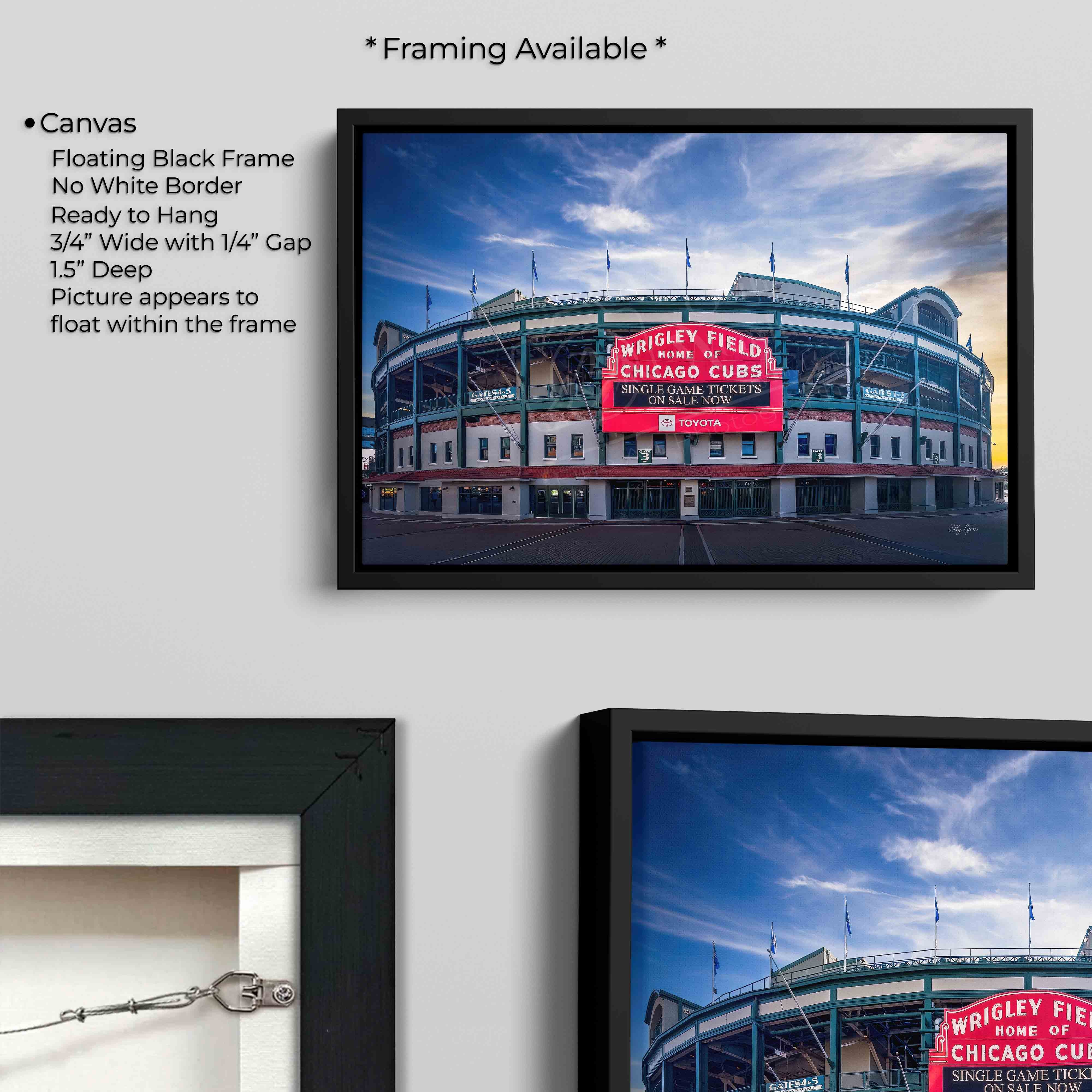 Wrigley Field Wall Art – Chicago Cubs Print
