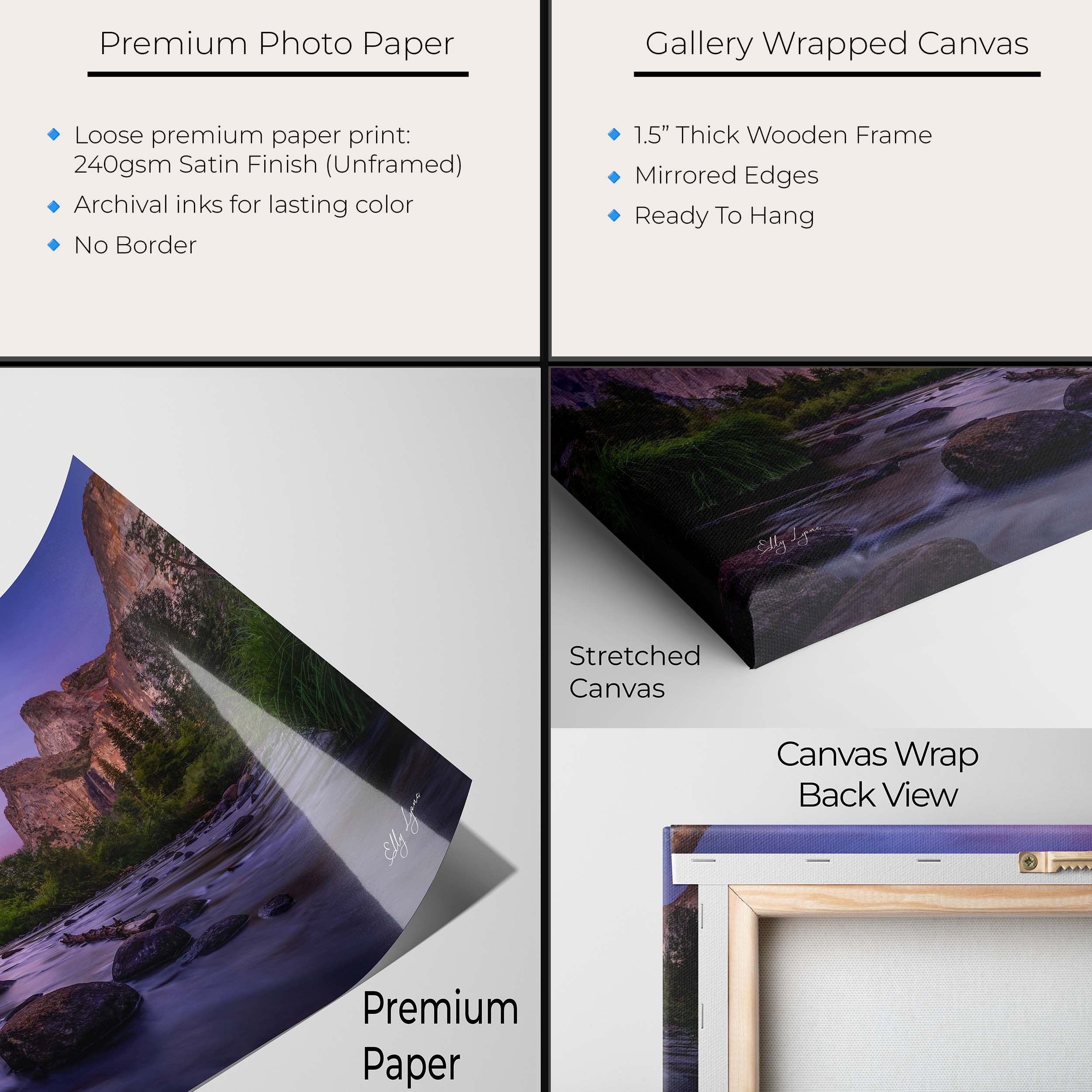 “Still Waters, Eternal Walls" – Yosemite Valley Fine Art Print