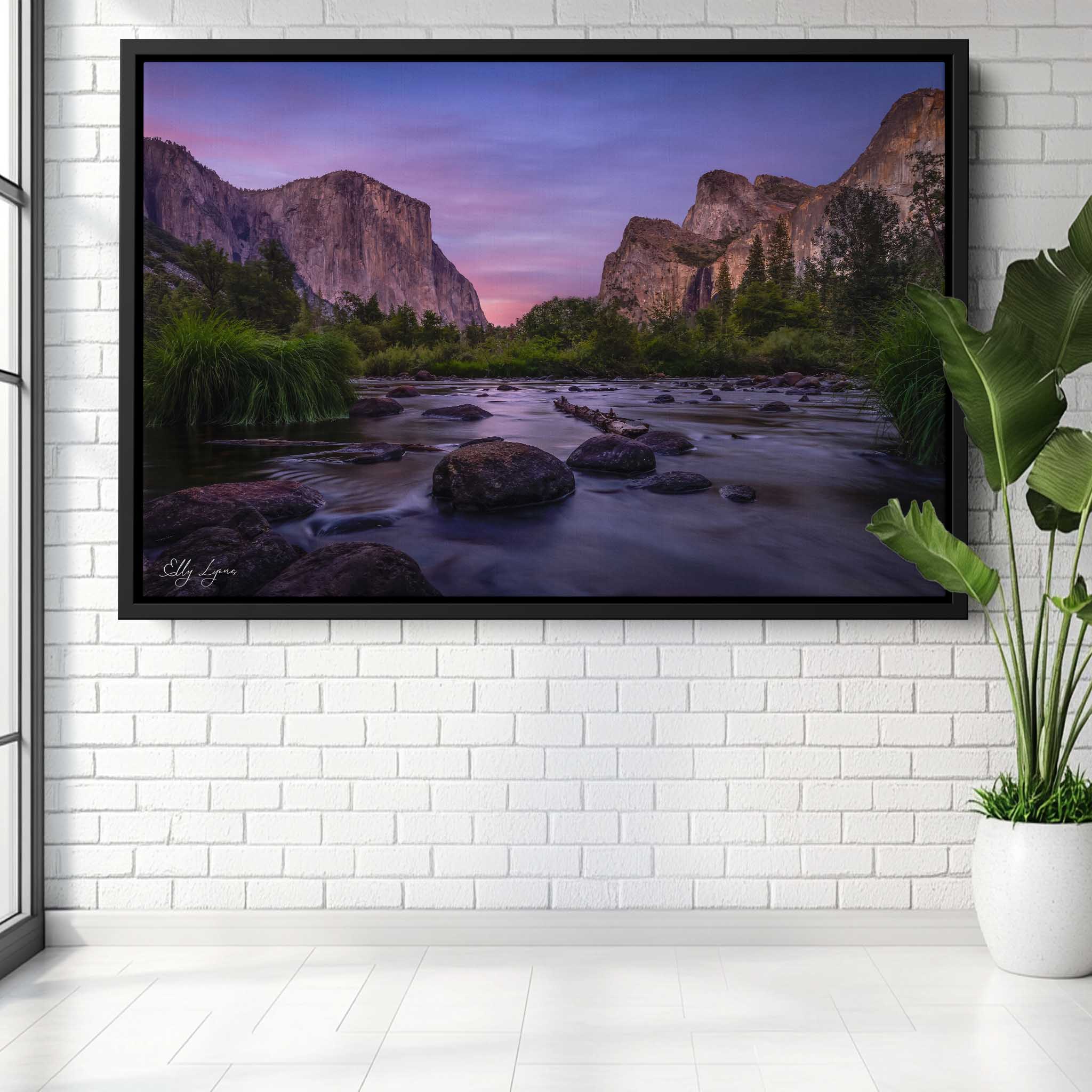 “Still Waters, Eternal Walls" – Yosemite Valley Fine Art Print