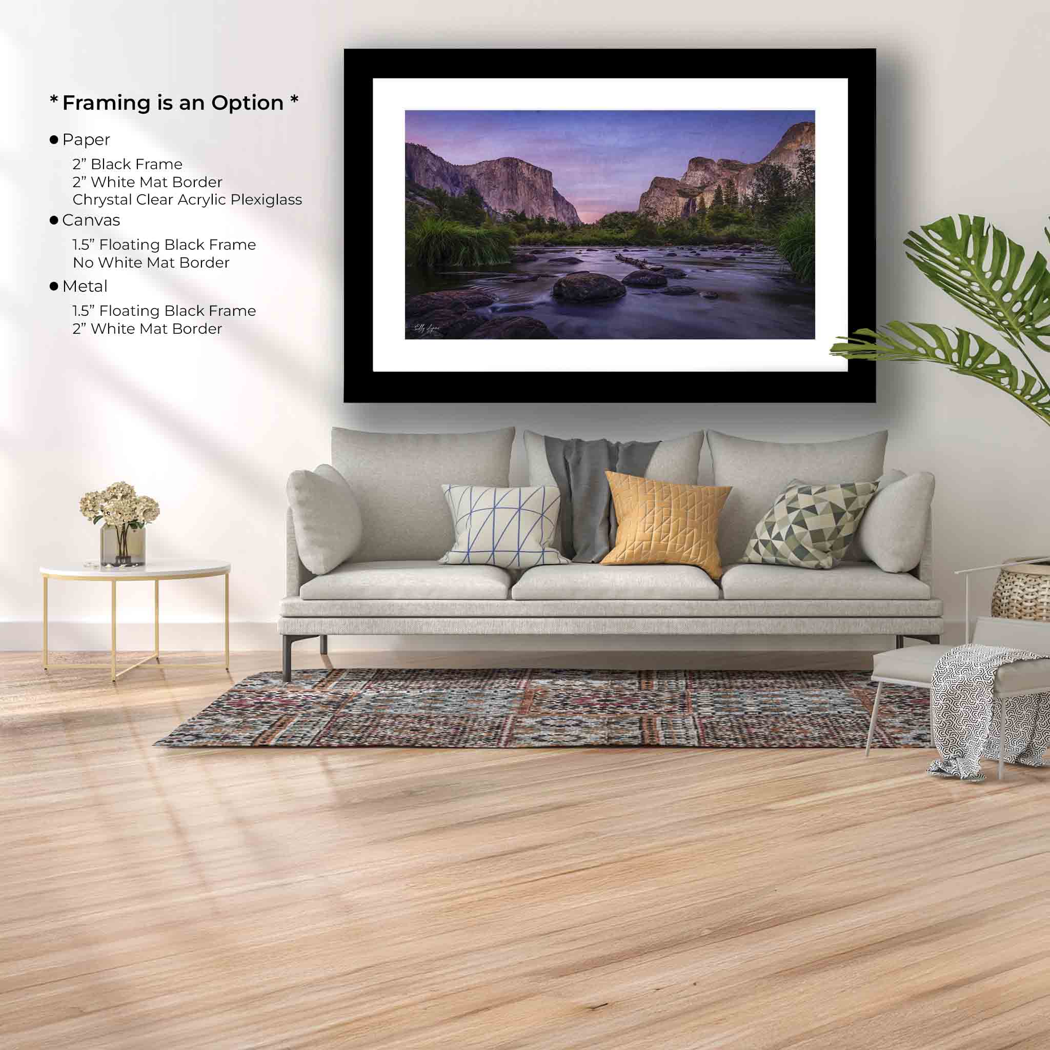 “Still Waters, Eternal Walls" – Yosemite Valley Fine Art Print